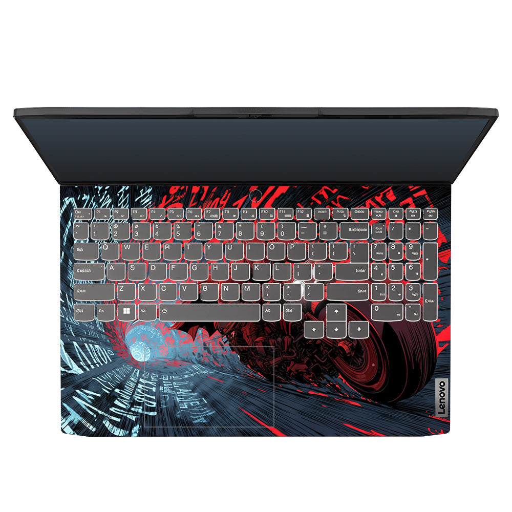 Vigilante Speed Overdrive Lenovo IdeaPad Gaming 3 15ARH7 and 15IAH7 3D Laptop Skin