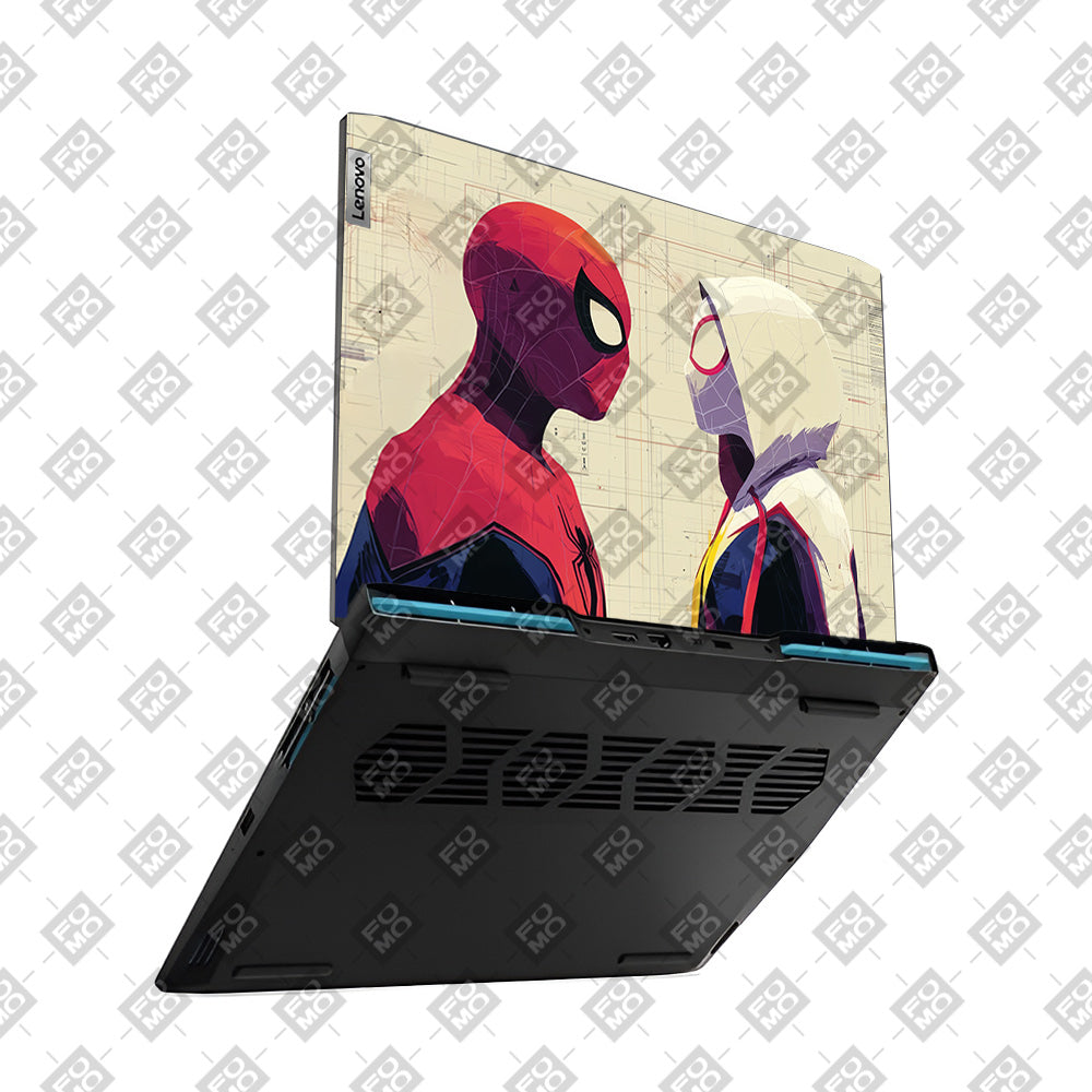 Spider Man X Spider Gwen Lenovo IdeaPad Gaming 3 15ARH7 and 15IAH7 Laptop Skin