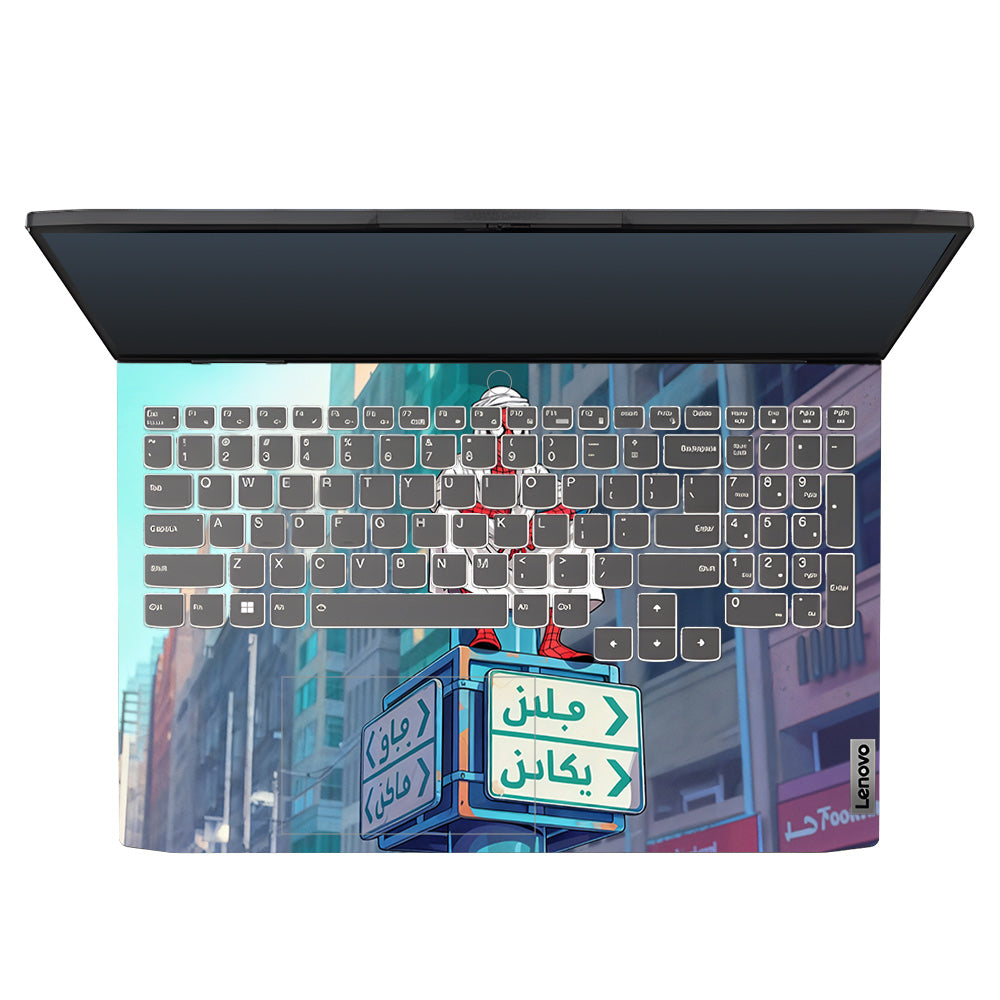 Arabian Spider Man Lenovo IdeaPad Gaming 3 15ARH7 and 15IAH7 Laptop Skin