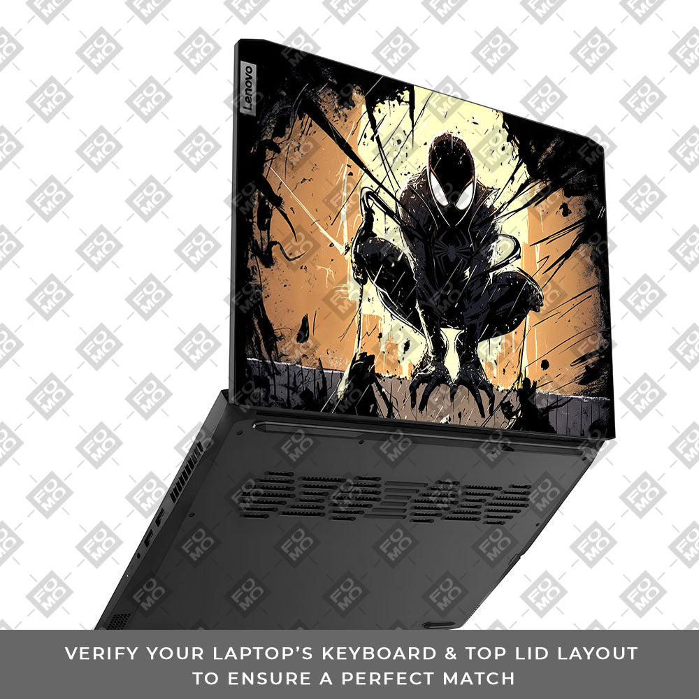 Shadow Spiderman Lenovo IdeaPad Gaming 3 15ACH6 and 15IHU6 Laptop Skin