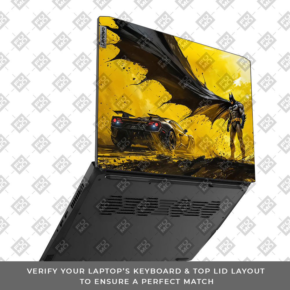 Dark Knight Velocity Lenovo IdeaPad Gaming 3 15ACH6 and 15IHU6 Laptop Skin