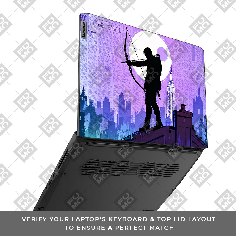 Hawkeye Focus Lenovo IdeaPad Gaming 3 15ACH6 and 15IHU6 Laptop Skin