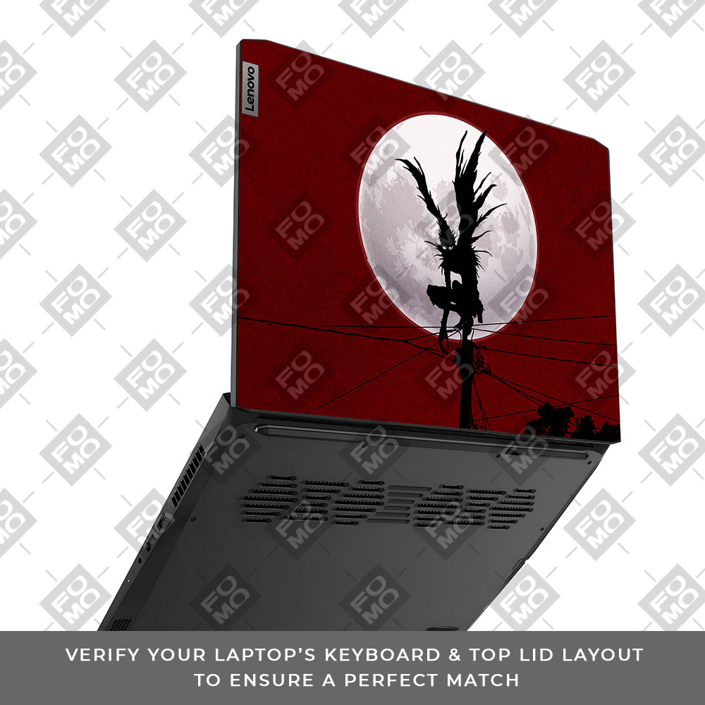 Death Note Ryuk Shinigami Lenovo IdeaPad Gaming 3 15ACH6 and 15IHU6 Laptop Skin