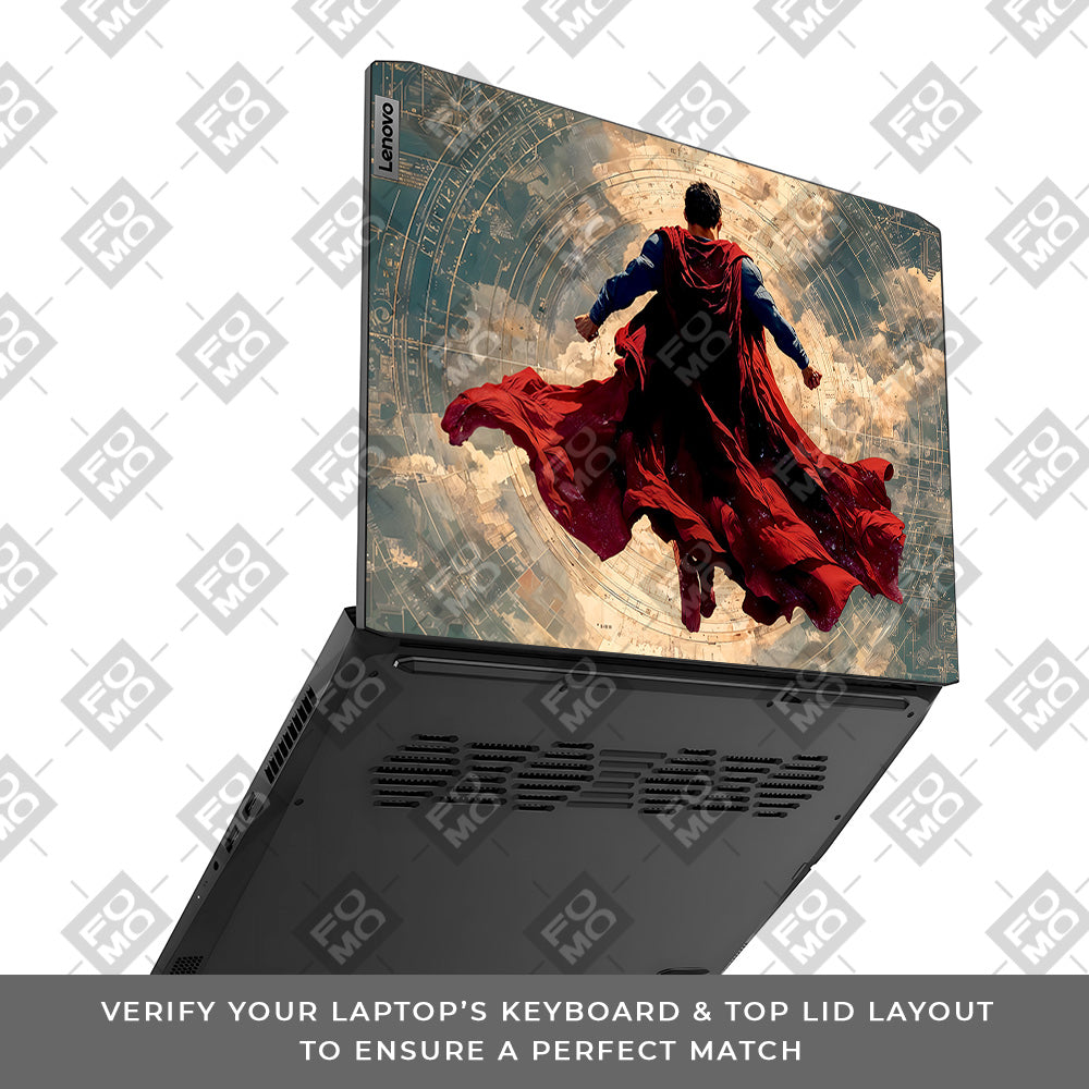 Superman Ascends Lenovo IdeaPad Gaming 3 15ACH6 and 15IHU6 Laptop Skin