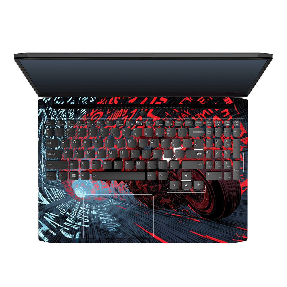 Dark Knight Overdrive Lenovo IdeaPad Gaming 3 15ACH6 and 15IHU6 3D Laptop Skin