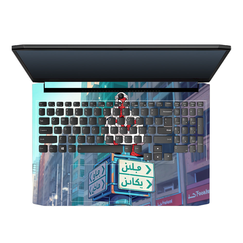Arabian Spider Man Lenovo IdeaPad Gaming 3 15ACH6 and 15IHU6 Laptop Skin