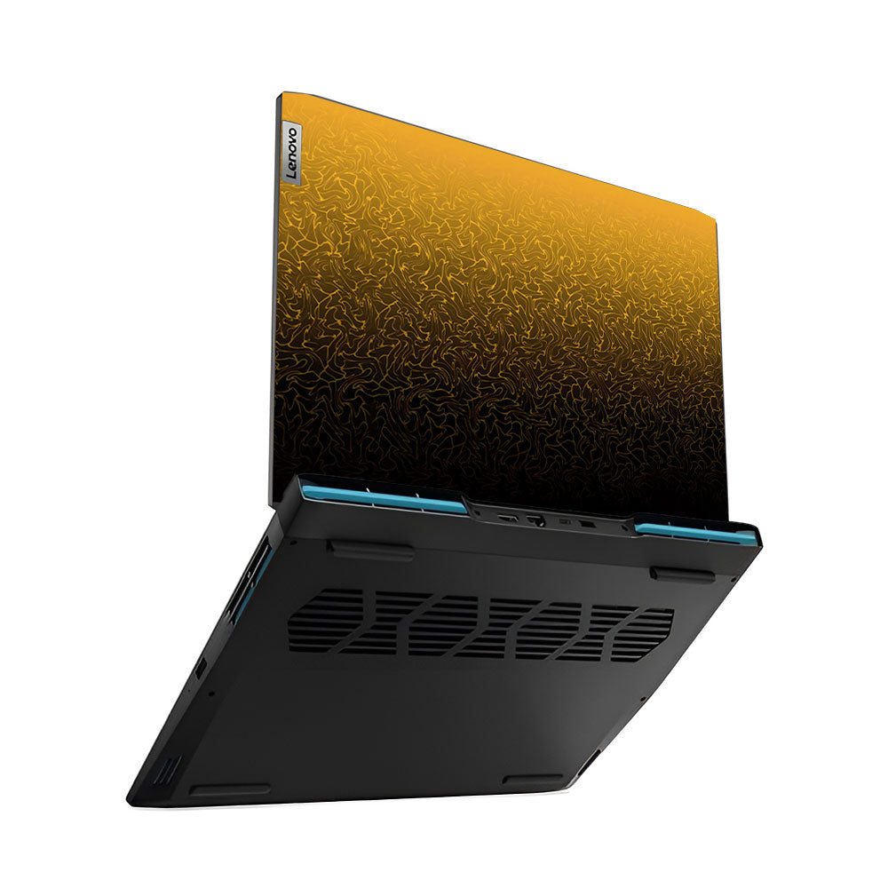 Orange to Black Gradient Lenovo IdeaPad Gaming 3 15ARH7 and 15IAH7 Laptop Skin
