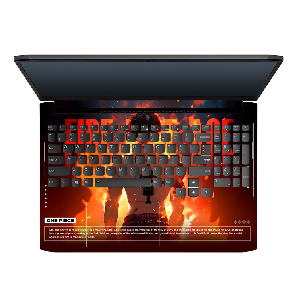 Fire Fist Ace Lenovo IdeaPad Gaming 3 15ACH6 and 15IHU6 Laptop Skin