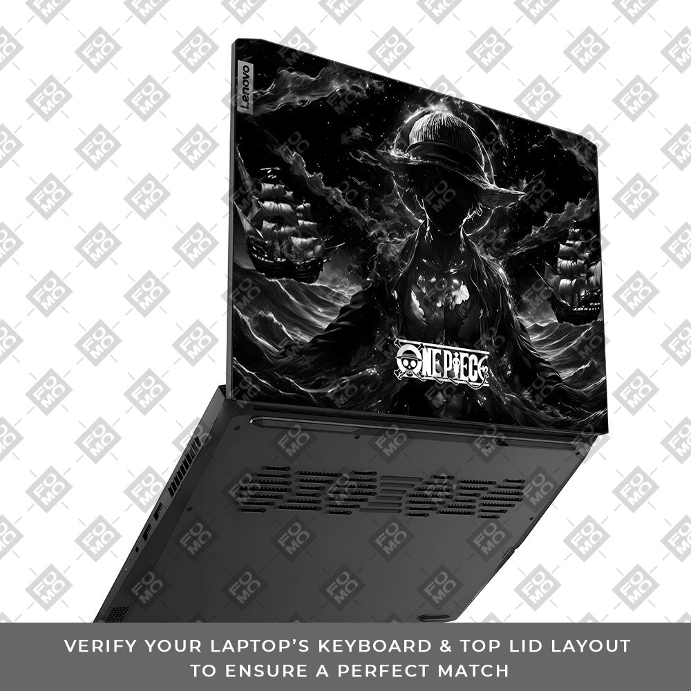 One Piece Moonlit Tide Lenovo IdeaPad Gaming 3 15ACH6 and 15IHU6 Laptop Skin