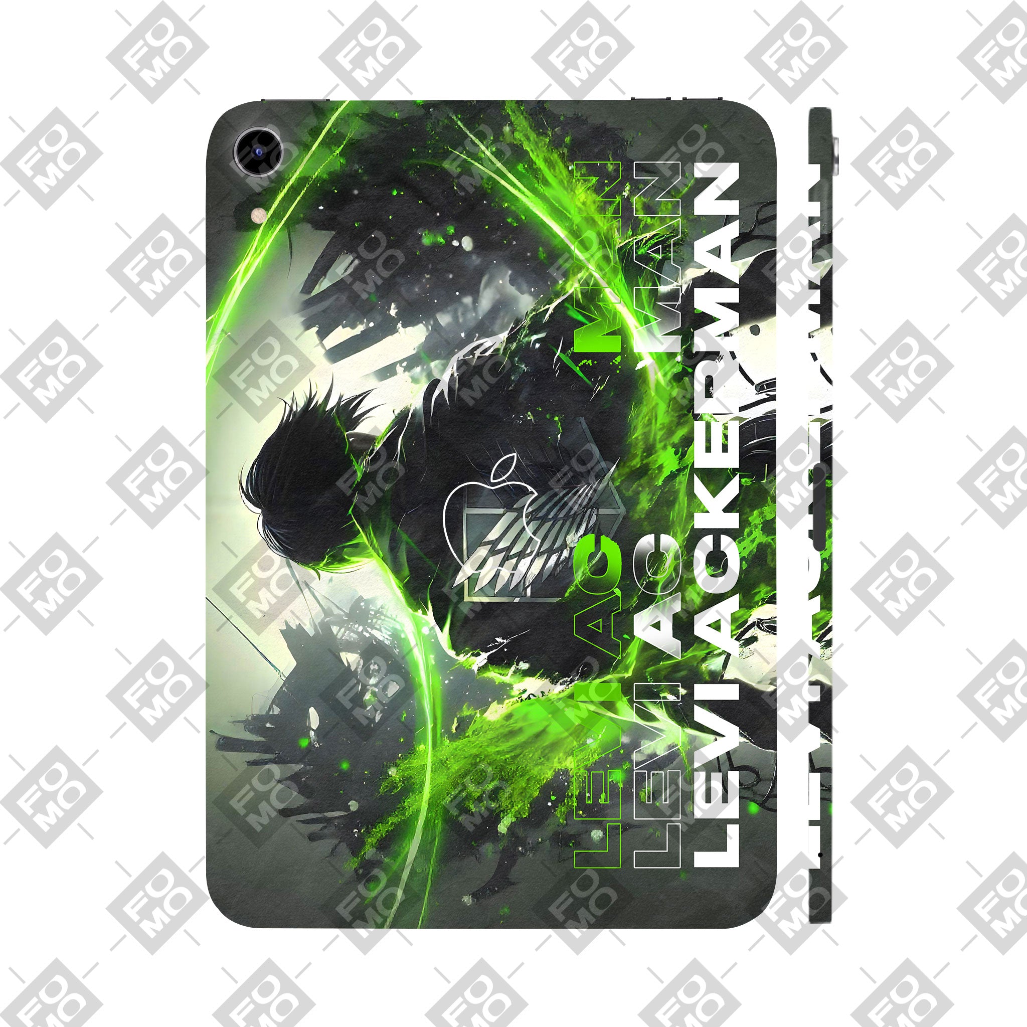 Apple iPad Mini 6th Gen 2021 Levi Battle Fury Anime Tablet Skins