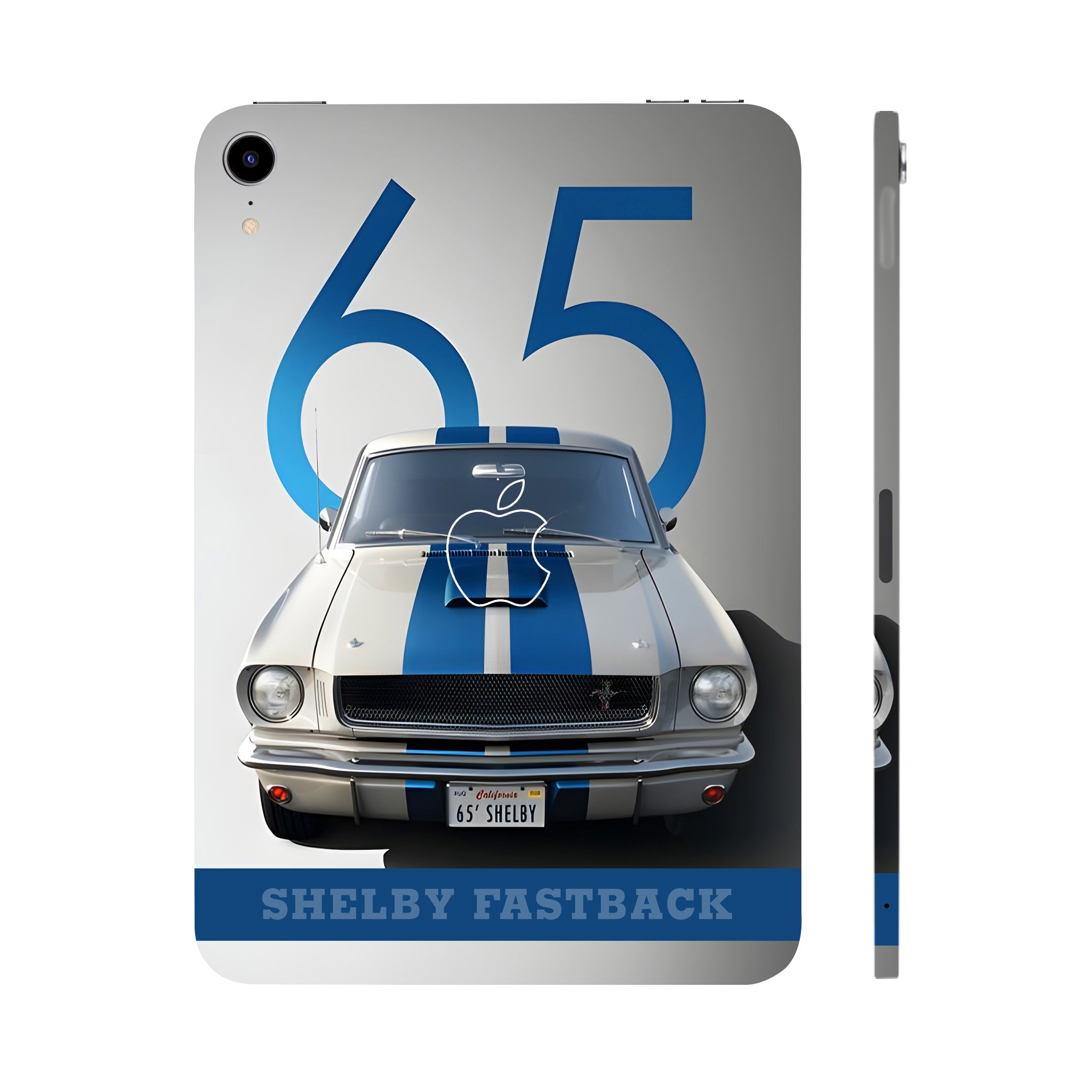 Apple iPad Mini 6th Gen 2021 Cobalt Blue Shelby Mustang GT350 Cars & Bikes Tablet Skins