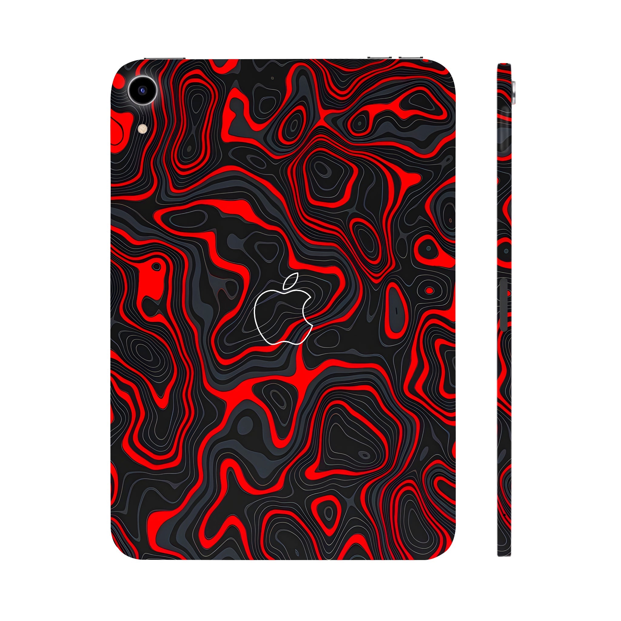 Apple iPad Mini 6th Gen 2021 Crimson Waves Tablet Skins