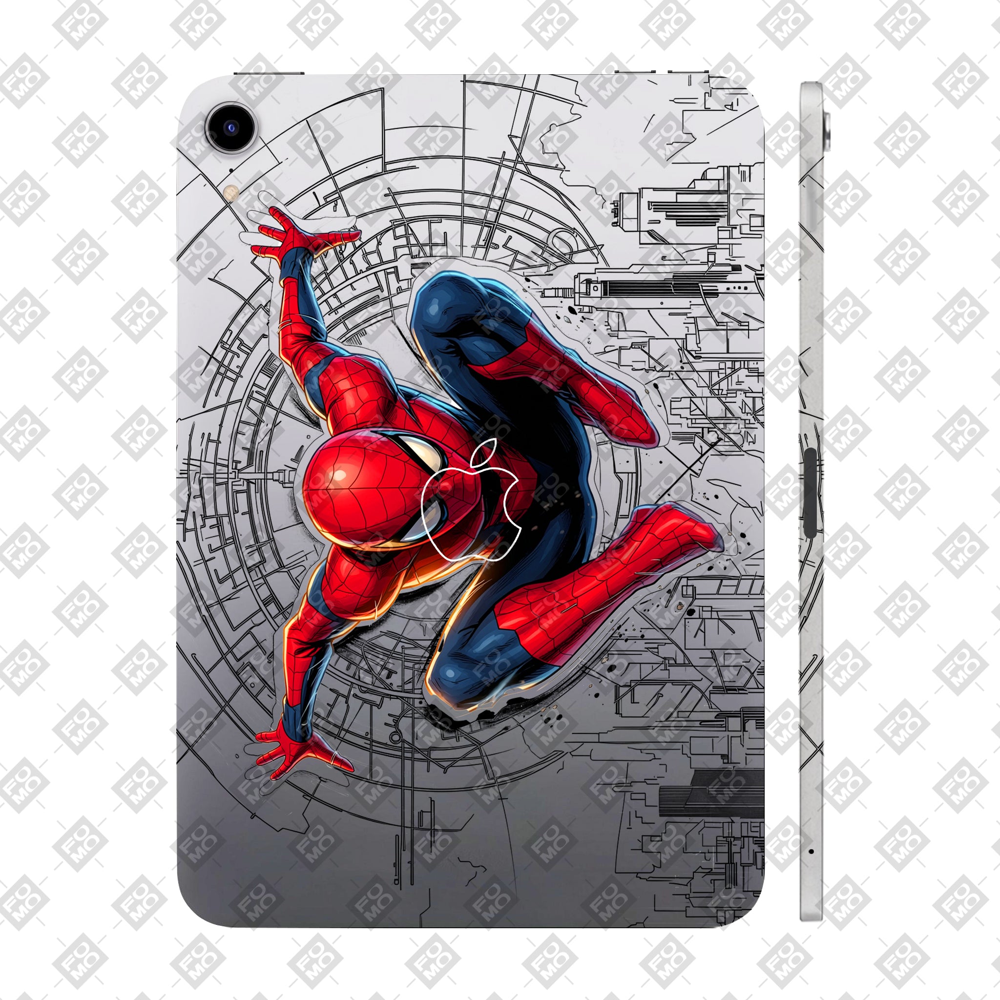 Apple iPad Mini 6th Gen 2021 Transparent Web of Destiny Tablet Skin