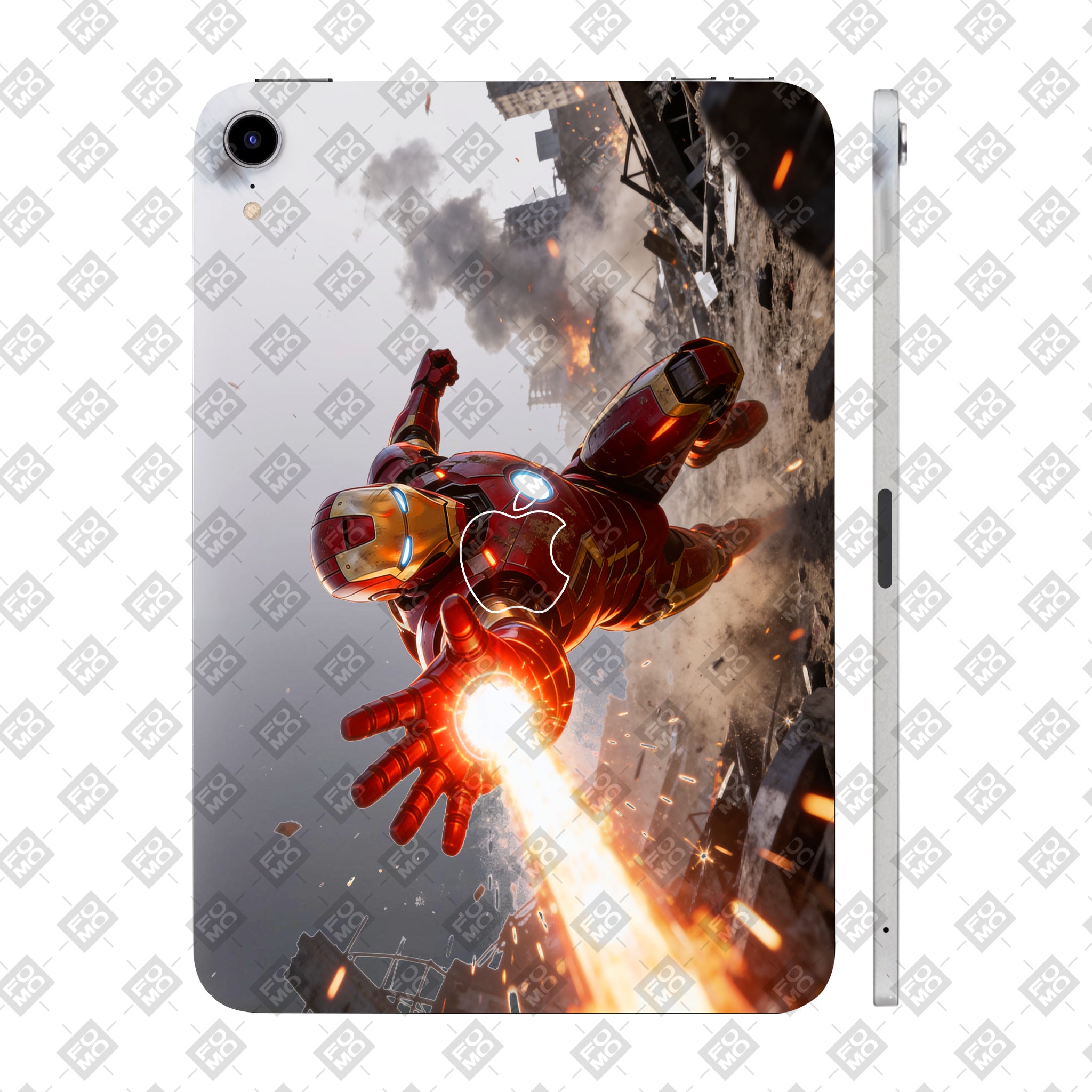 Apple iPad Mini 6th Gen 2021 Transparent Iron Fist Tablet Skin