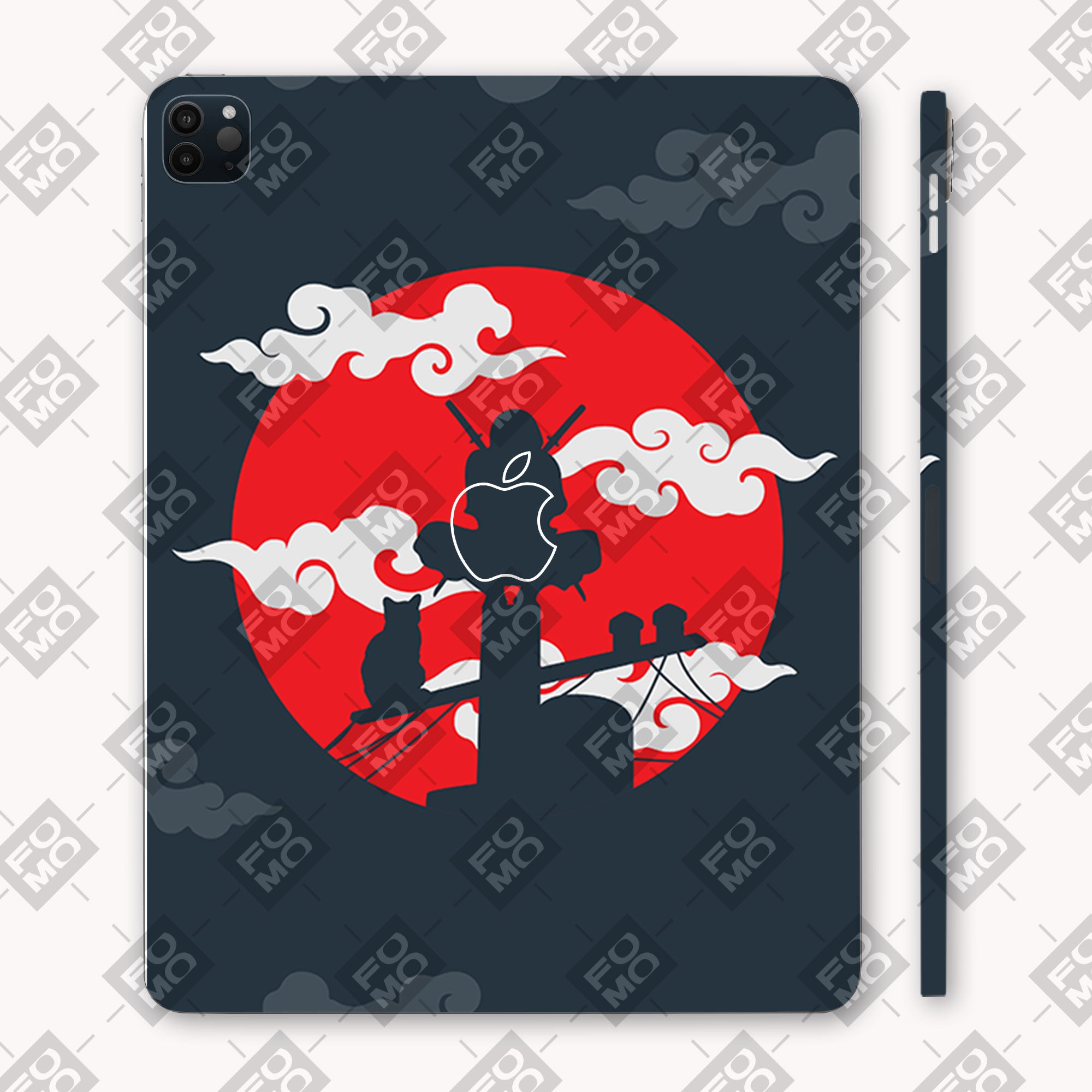 Apple iPad Pro 11 M1 2021 Itachi Uchiha Anime 3D Tablet Skin