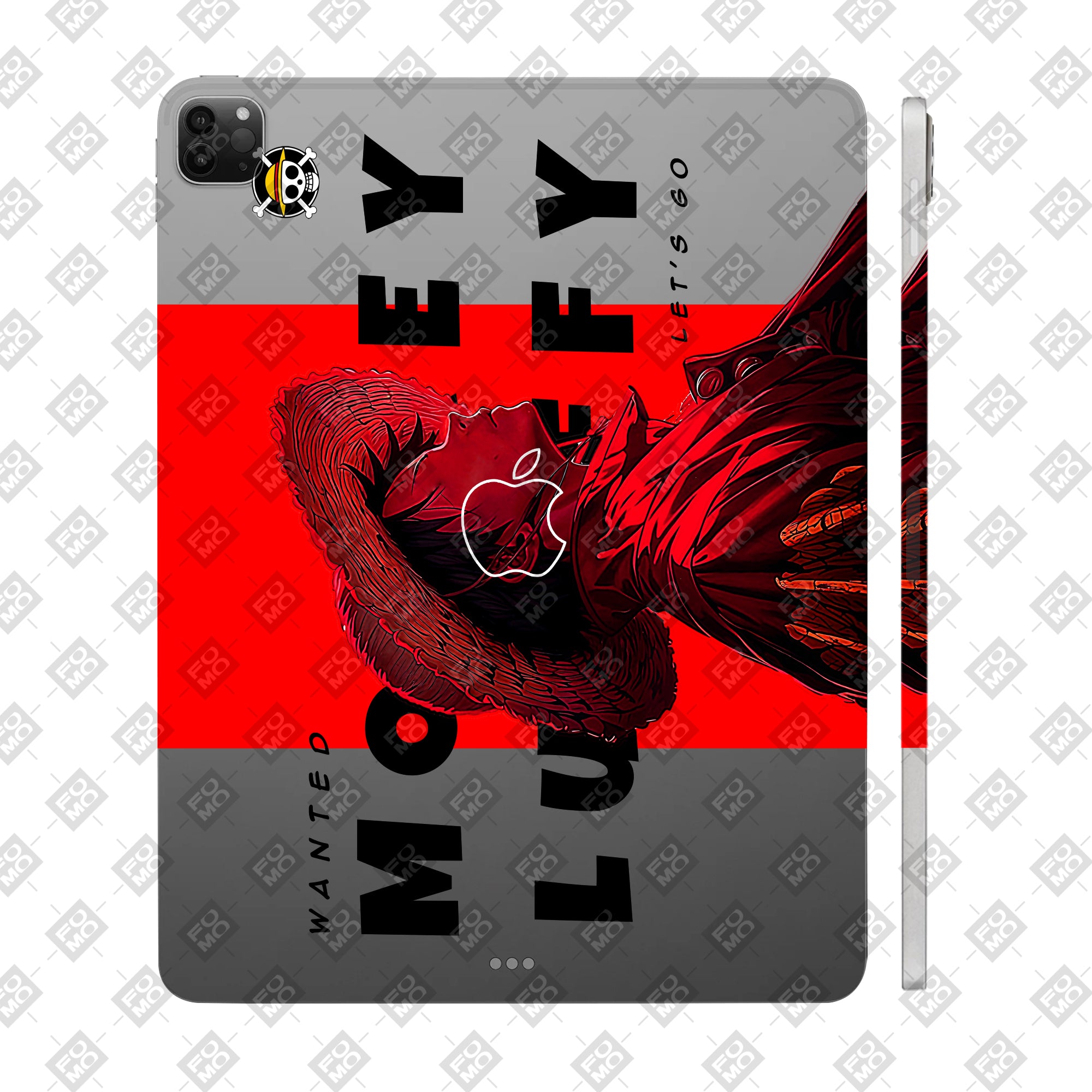 Apple iPad Pro 11 M1 2021 Transparent Pirate King Tablet Skin