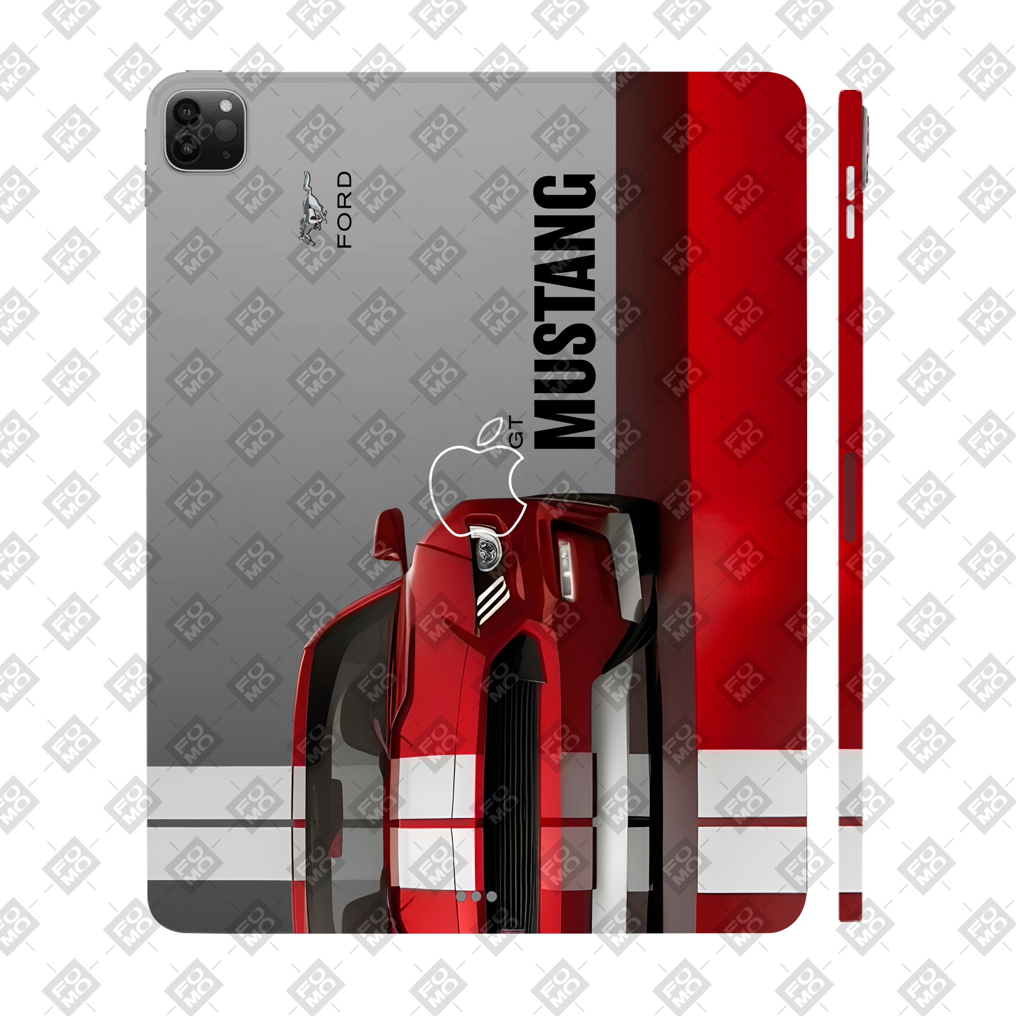 Apple iPad Pro 11 M1 2021 Transparent Mustang Power Tablet Skin