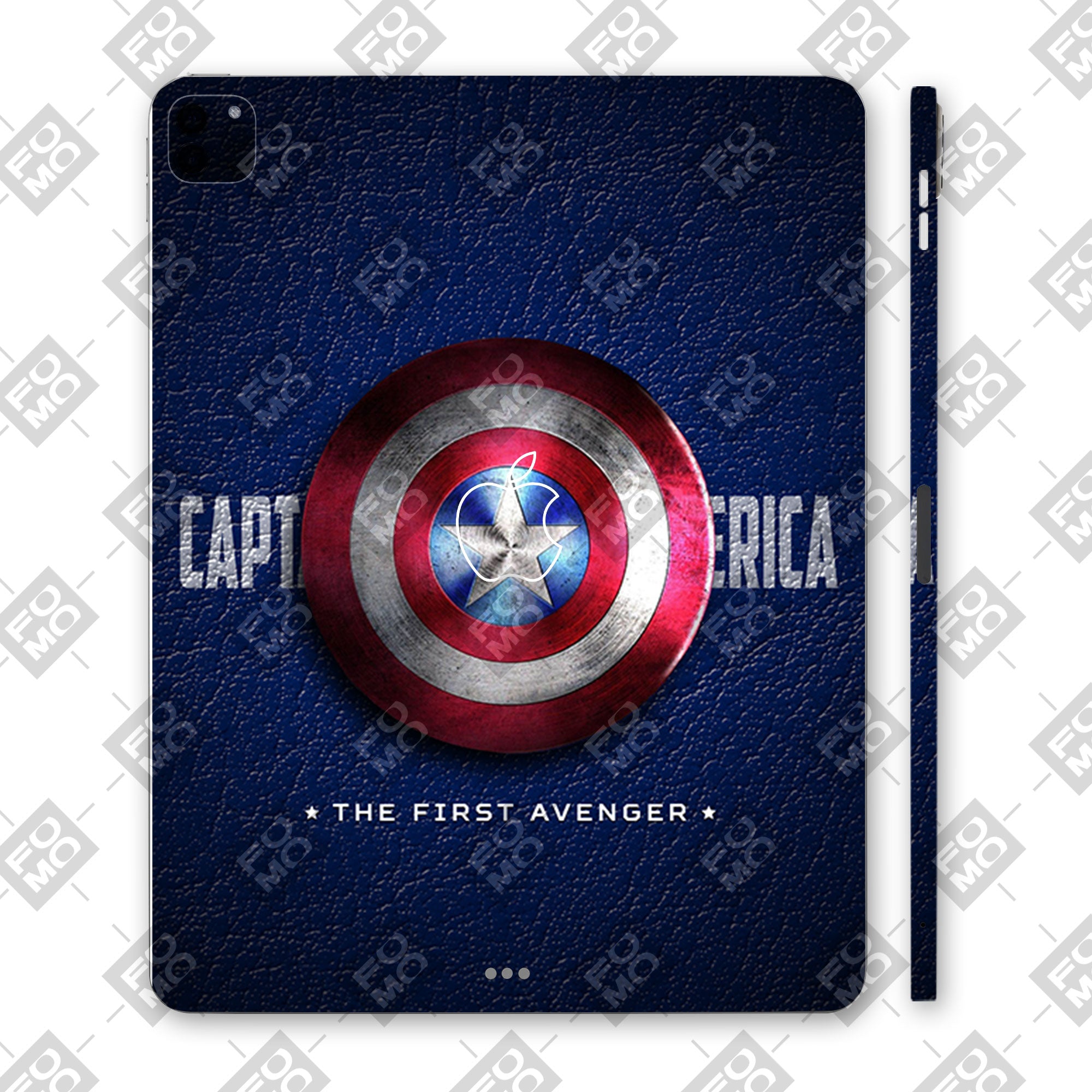 Apple iPad Pro 11 M4 2024 Captain America Shield Movies Tablet Skins