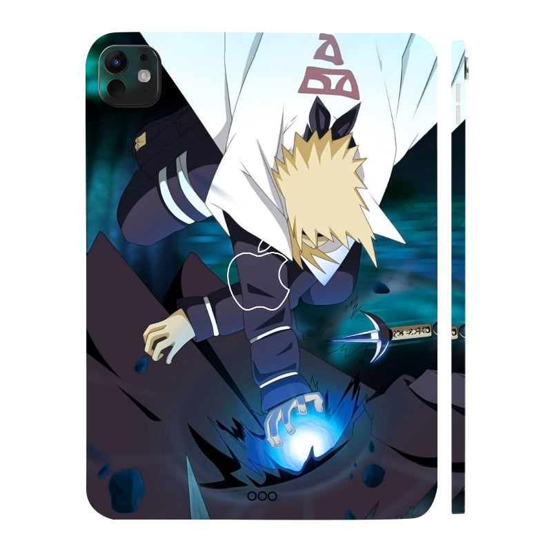 Apple iPad Pro 11 M5 2025 Minato & Obito Anime Tablet Skins