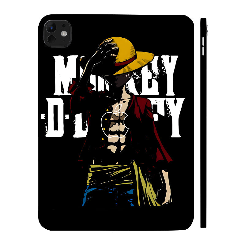 Apple iPad Pro 11 M5 2025 Luffy With His Straw Hat Anime Tablet Skins