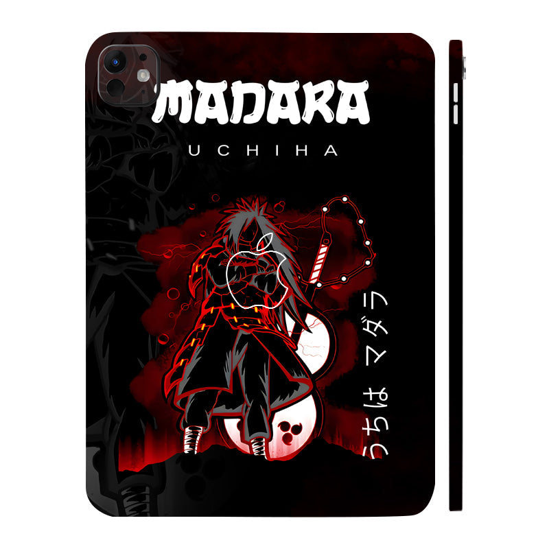 Apple iPad Pro 11 M5 2025 Madara Uchiha Anime Tablet Skins