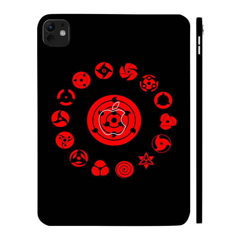 Apple iPad Pro 11 M5 2025 All Sharingan Naruto Anime Tablet Skins