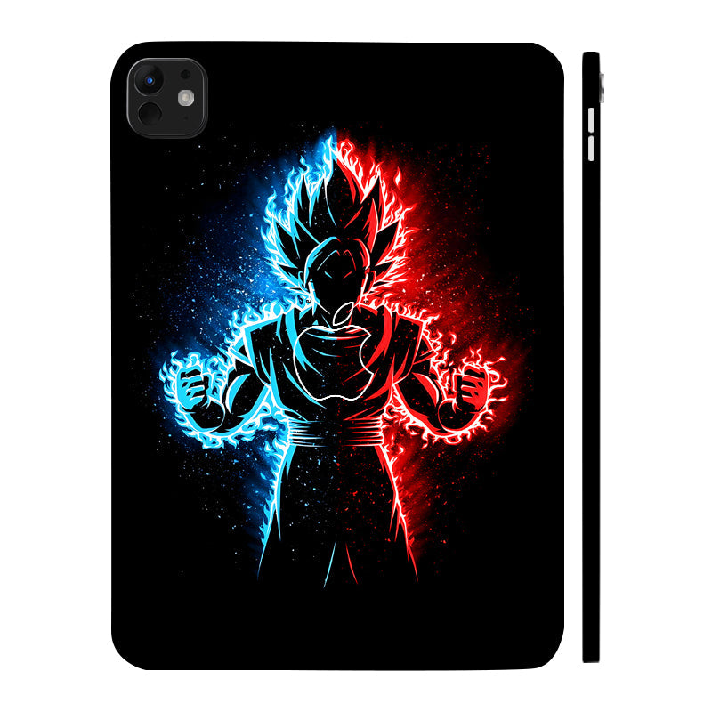 Apple iPad Pro 11 M5 2025 Vegeta in Dual Color Anime Tablet Skins