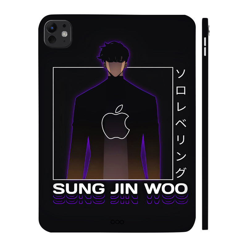 Apple iPad Pro 11 M5 2025 Sung Jin Woo Solo Leveling Anime Tablet Skins