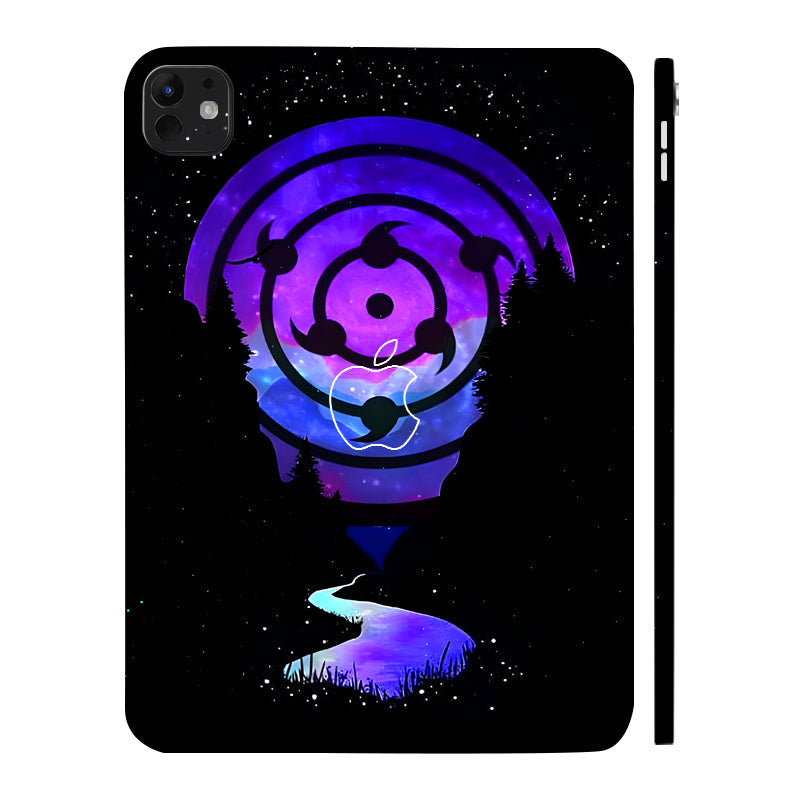 Apple iPad Pro 11 M5 2025 Rinnegan Naruto Anime Tablet Skins