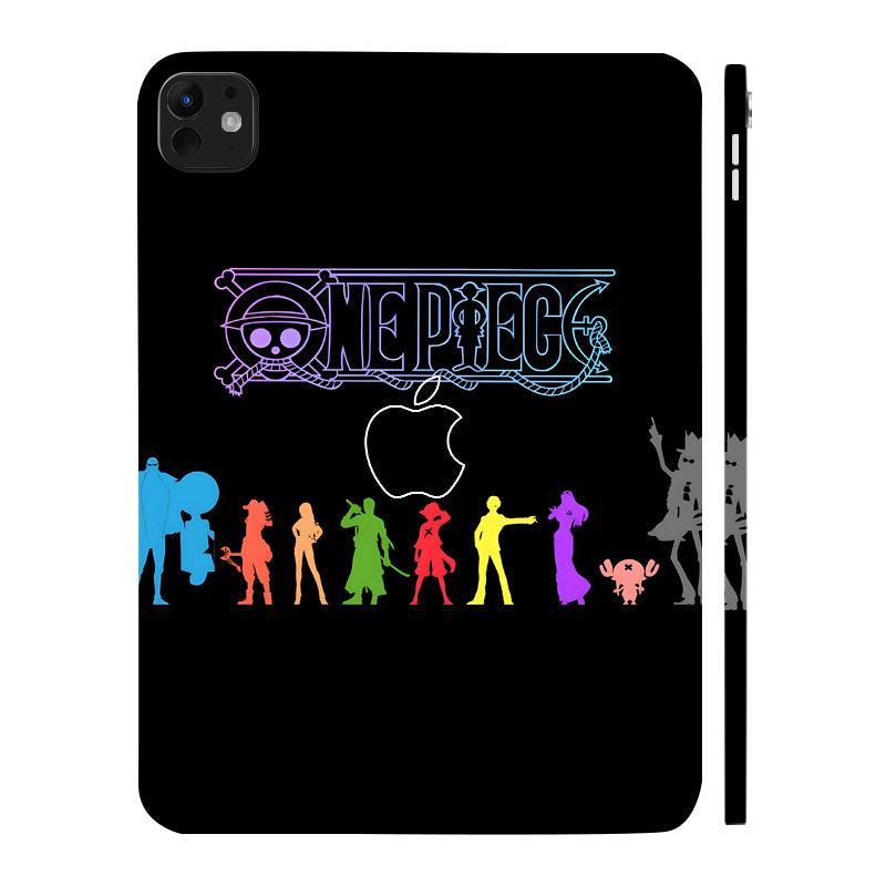 Apple iPad Pro 11 M5 2025 One Piece Crew Anime Tablet Skins