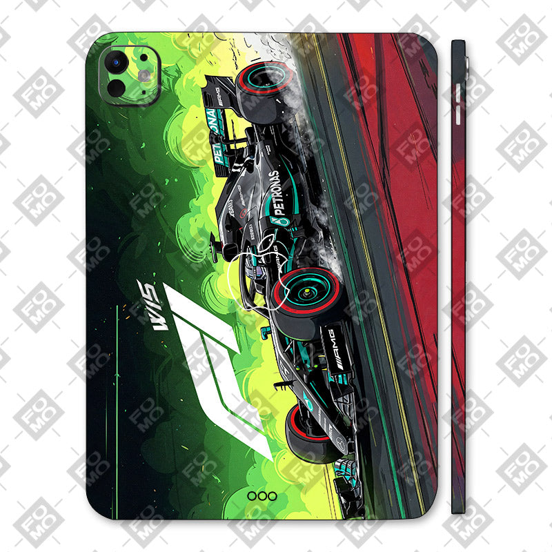 Apple iPad Pro 11 M5 2025 W15 F1 Red Bull x AMG Velocity Tablet Skin