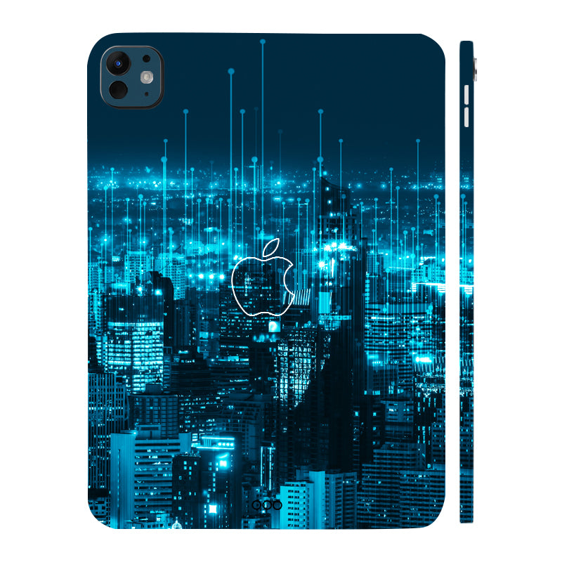 Apple iPad Pro 11 M5 2025 Night City View Tablet Skin