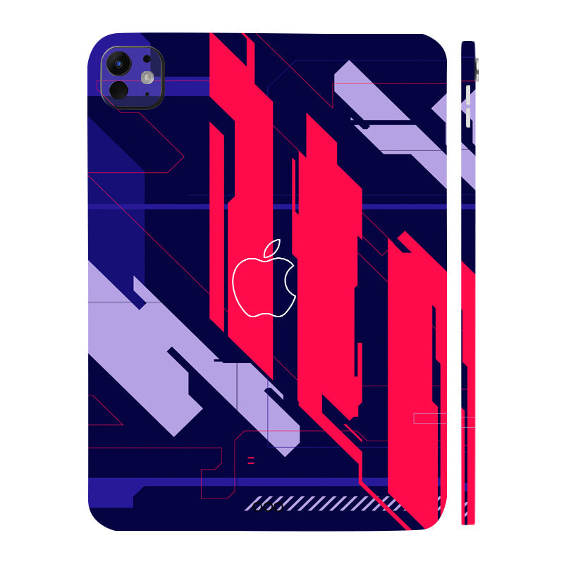 Apple iPad Pro 11 M5 2025 Retro Innovative Illustration Tablet Skins