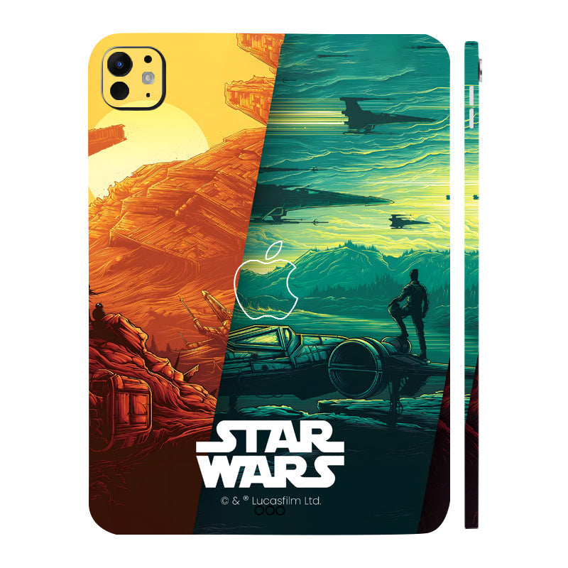 Apple iPad Pro 11 M5 2025 Star Wars Movies Tablet Skins
