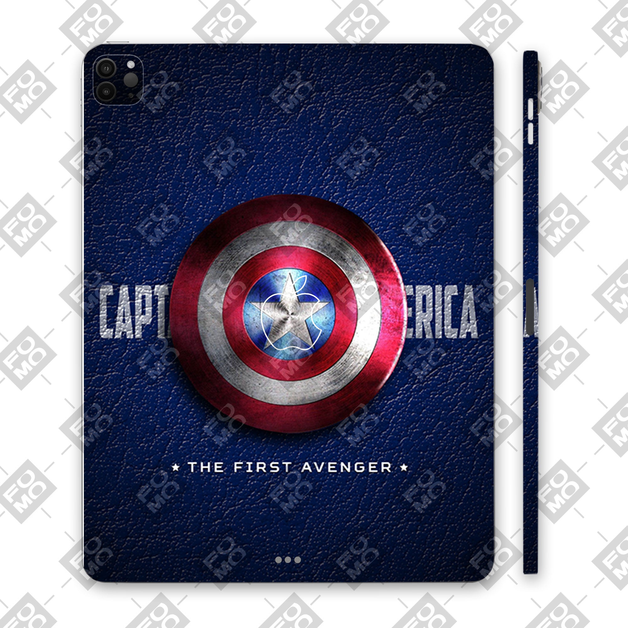 Apple iPad Pro 12.9 M1 2021 Captain America Shield Movies Tablet Skins