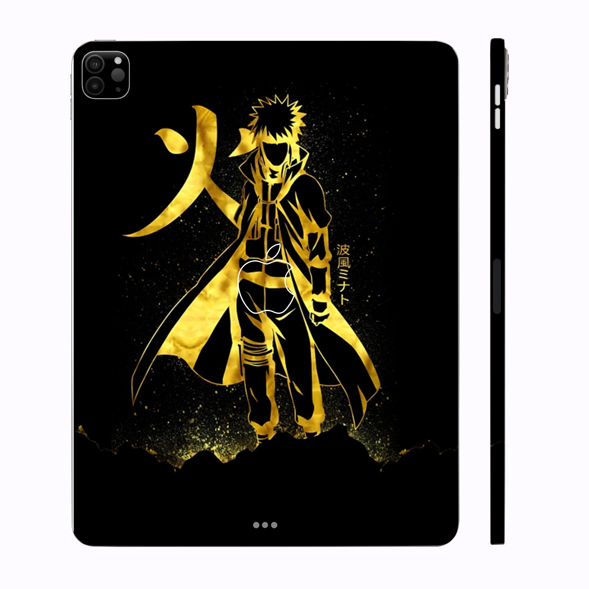 Apple iPad Pro 12.9 M2 2022 Namikaze Minato in Golden Splendor Anime Tablet Skins