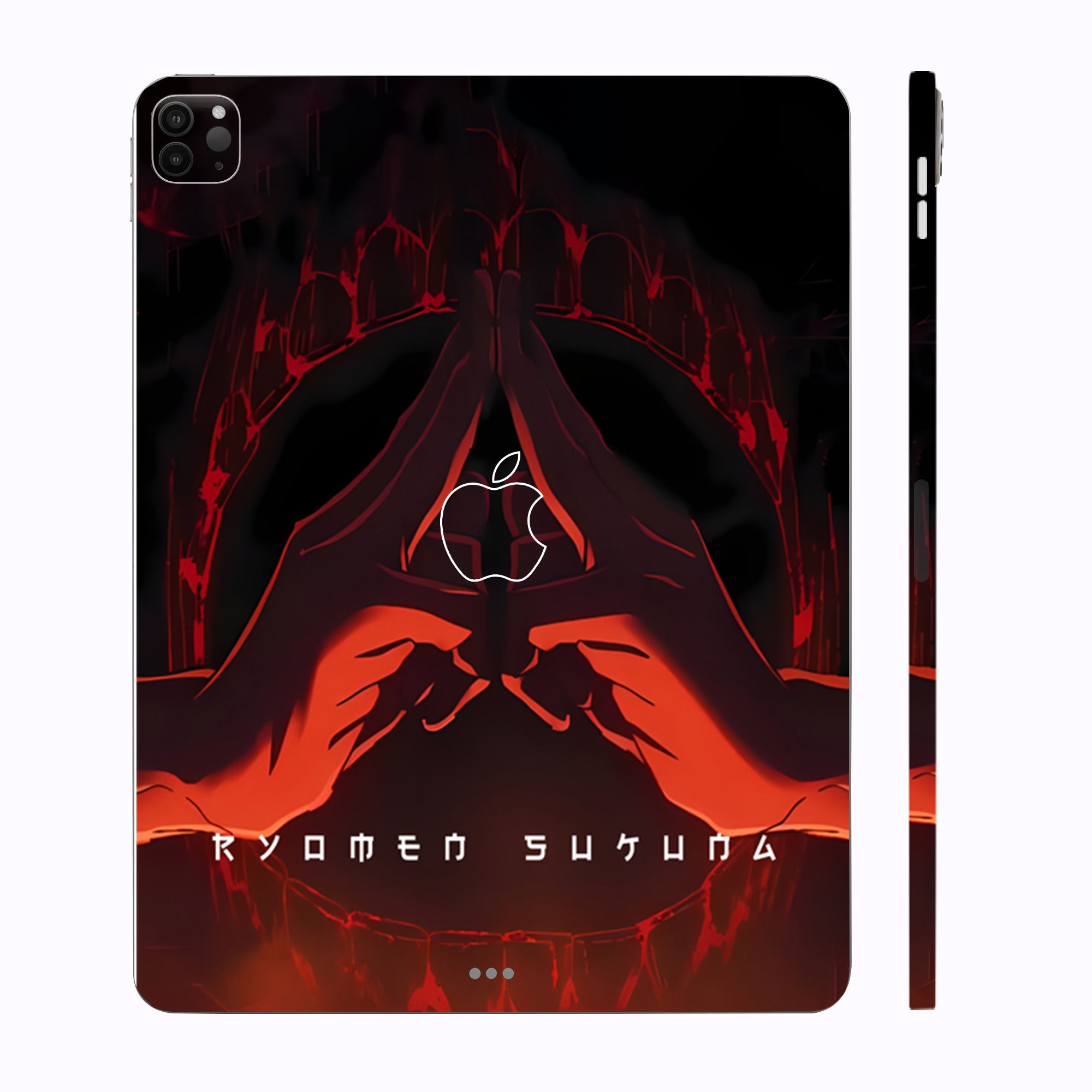 Apple iPad Pro 12.9 M2 2022 Ryomen Sukuna JJK Anime Tablet Skins