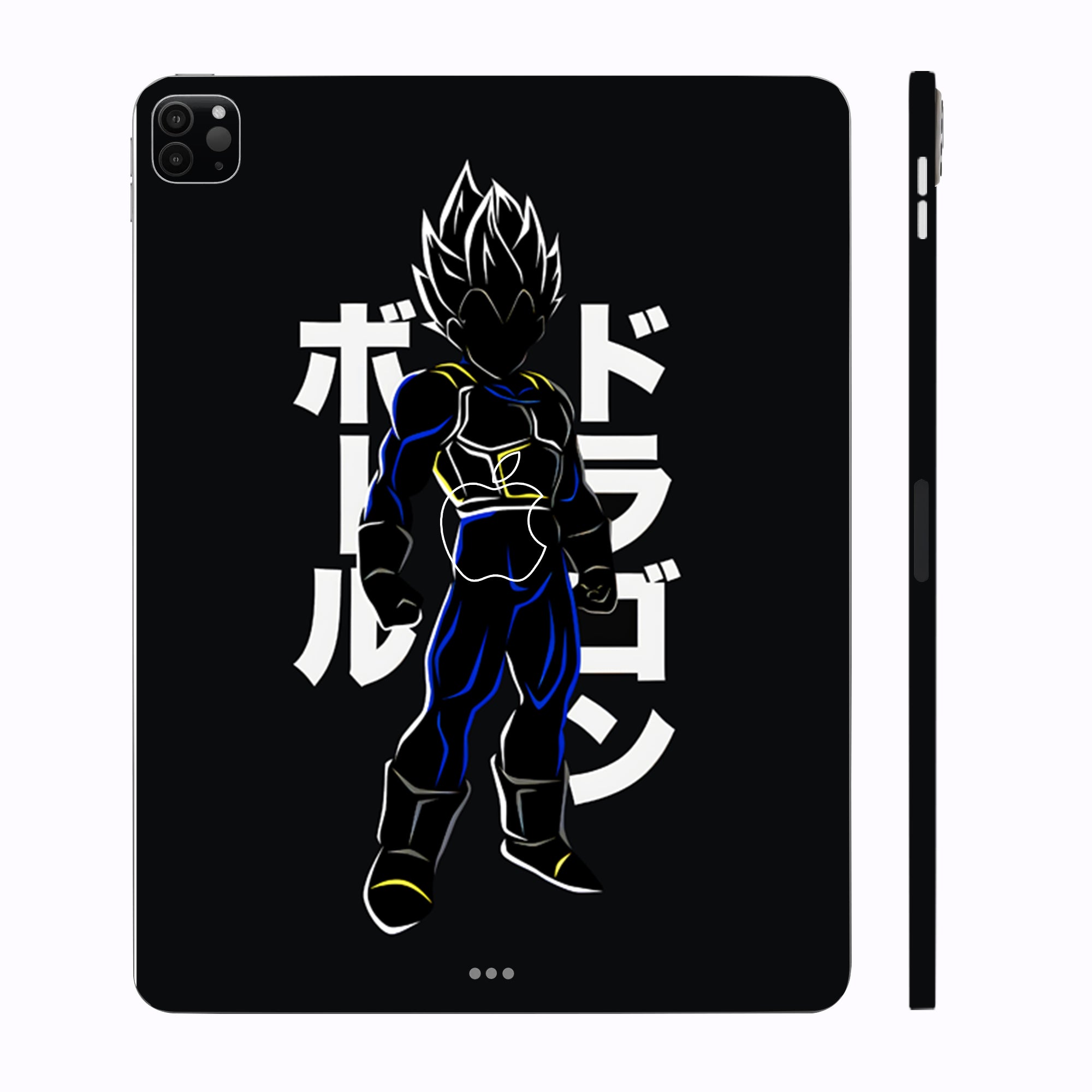 Apple iPad Pro 12.9 M2 2022 Dragon Ball Z Vegeta Anime Tablet Skins