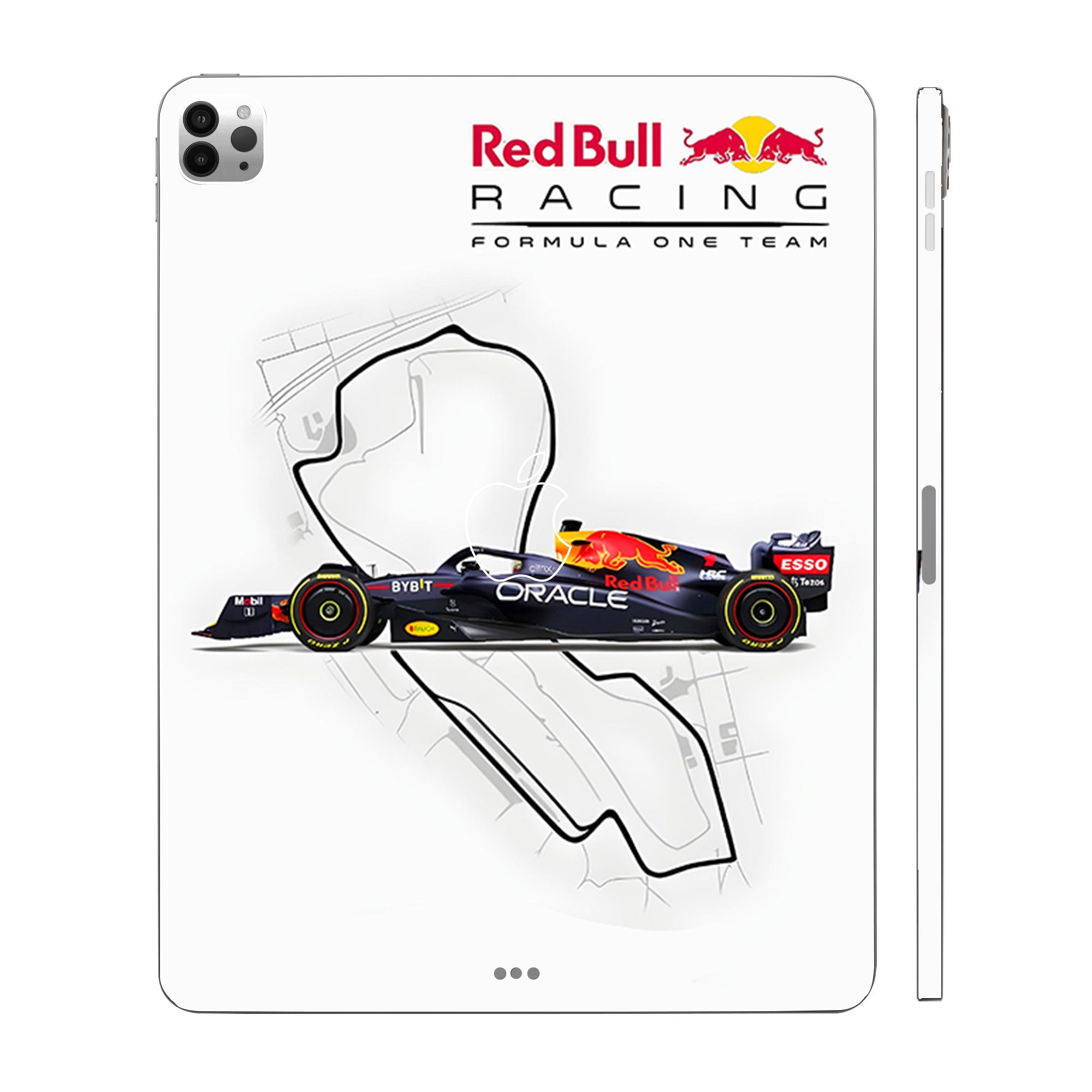 Apple iPad Pro 12.9 M2 2022 Red Bull Racing in Action Cars & Bikes Tablet Skins