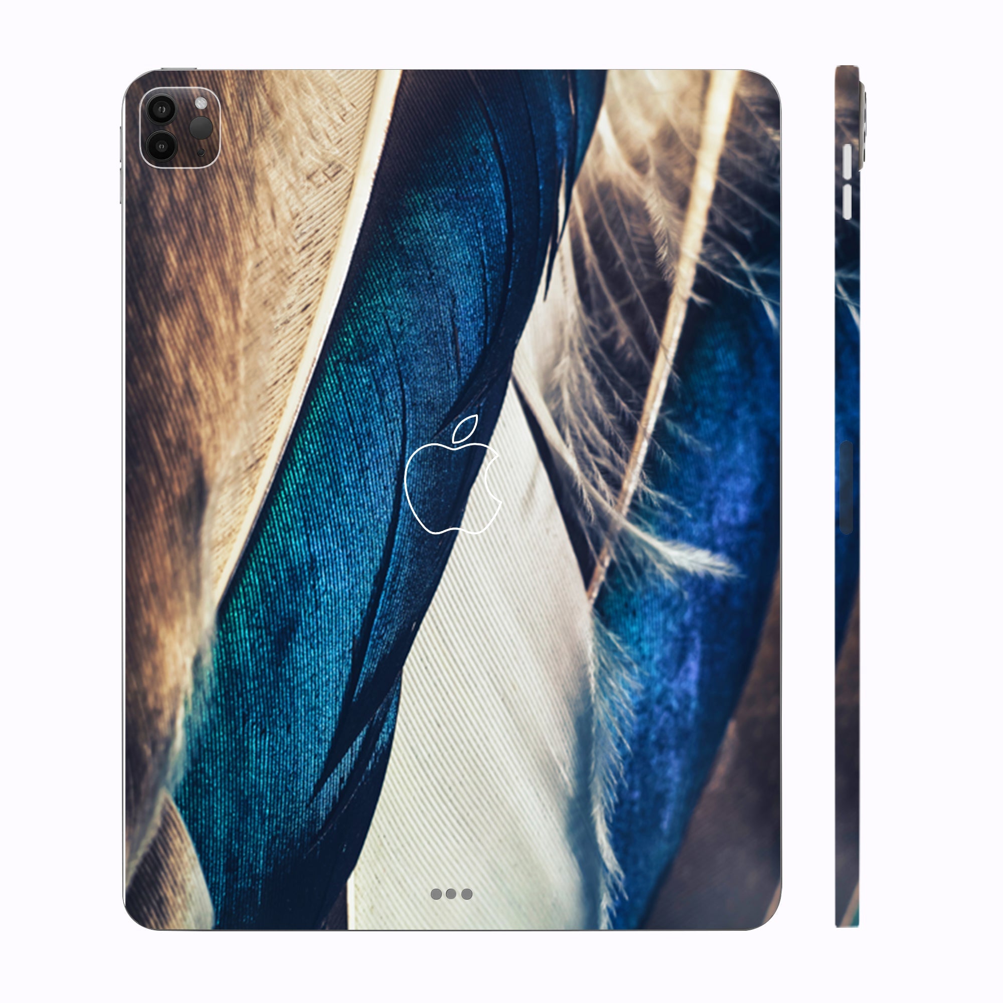 Apple iPad Pro 12.9 2020 Feather Design Tablet Skins