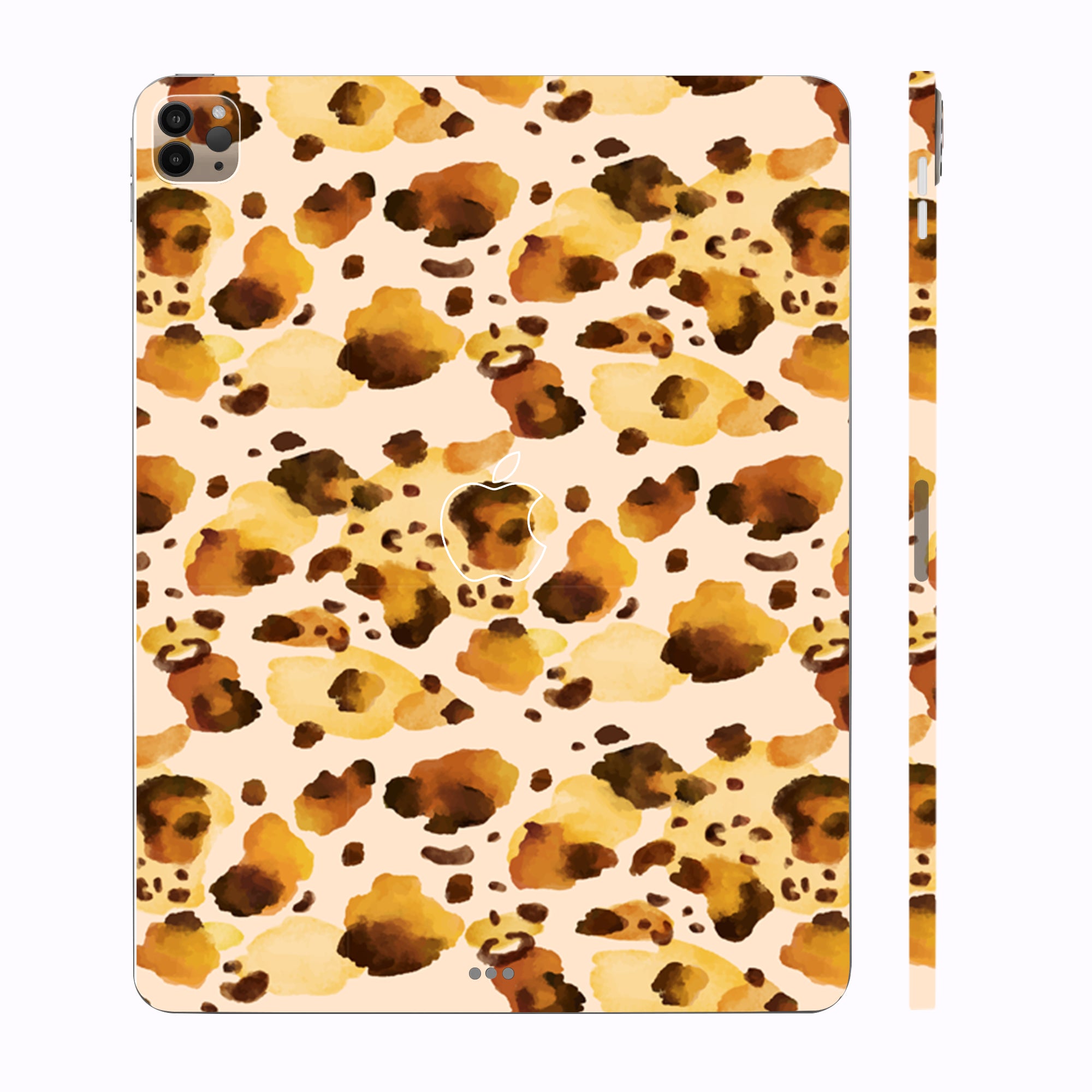 Apple iPad Pro 11 2020 Brown Spotted Tablet Skins