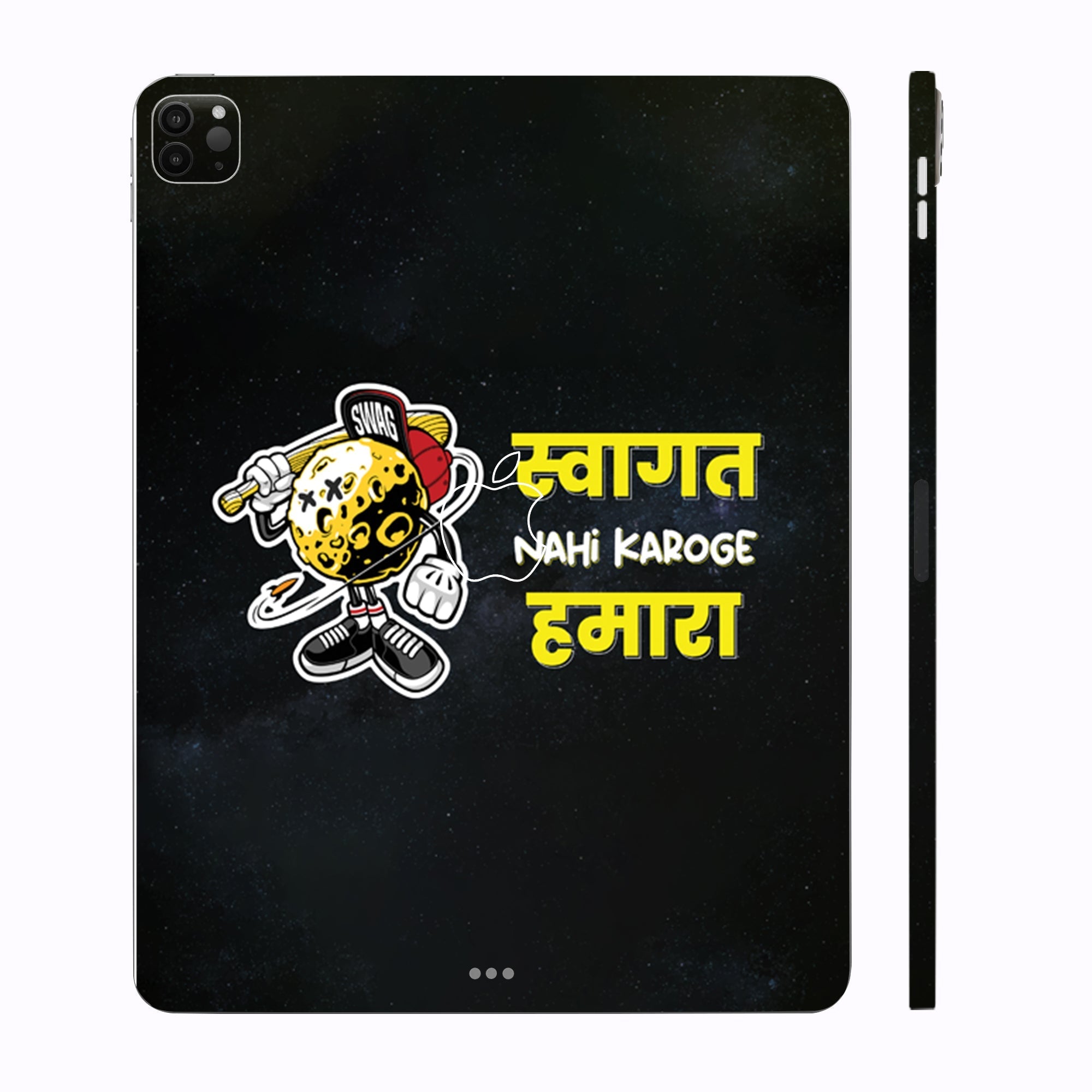 Apple iPad Pro 12.9 M1 2021 Swagat nahi karoge humara Tablet Skins