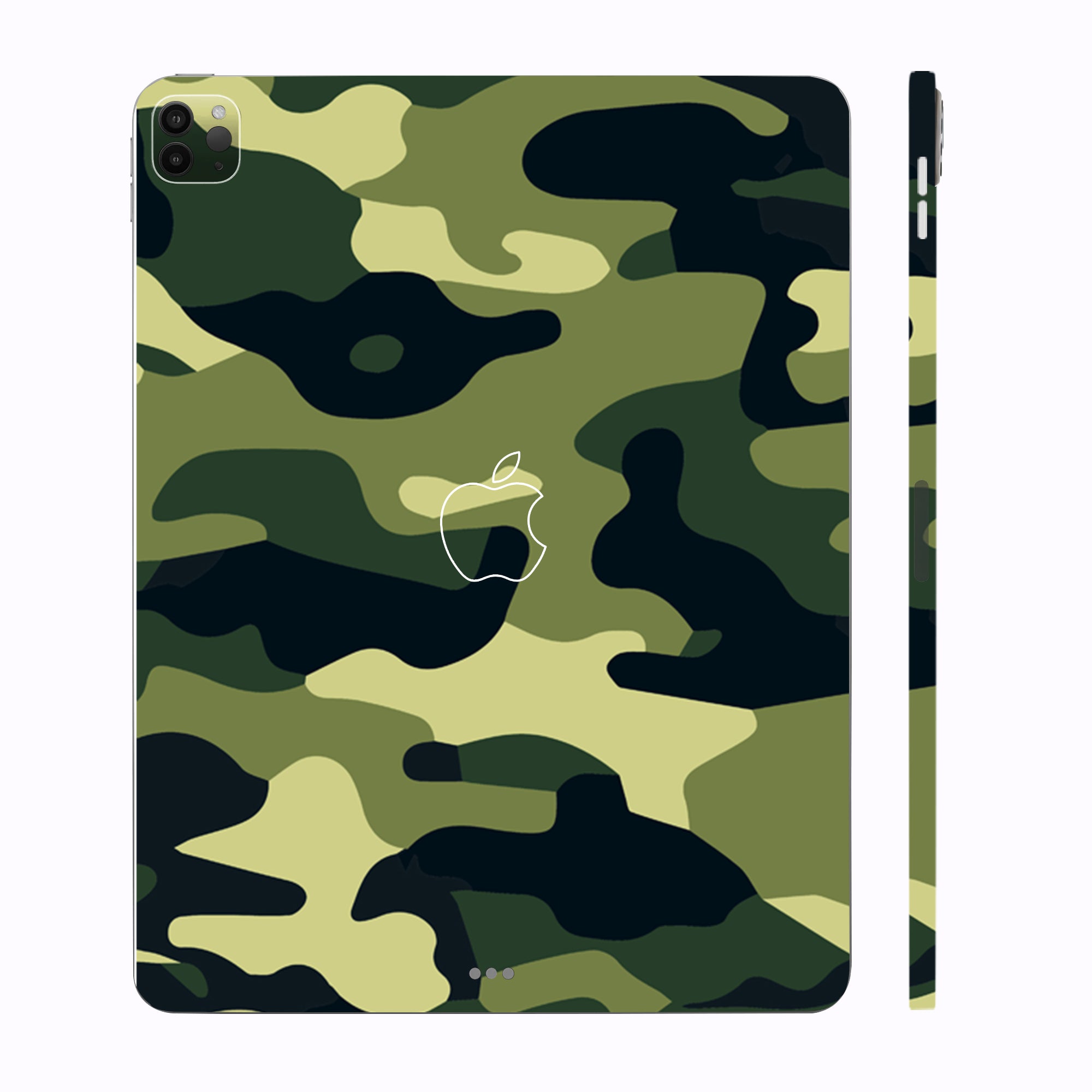 Apple iPad Pro 12.9 M1 2021 Forest Green Camo Tablet Skins