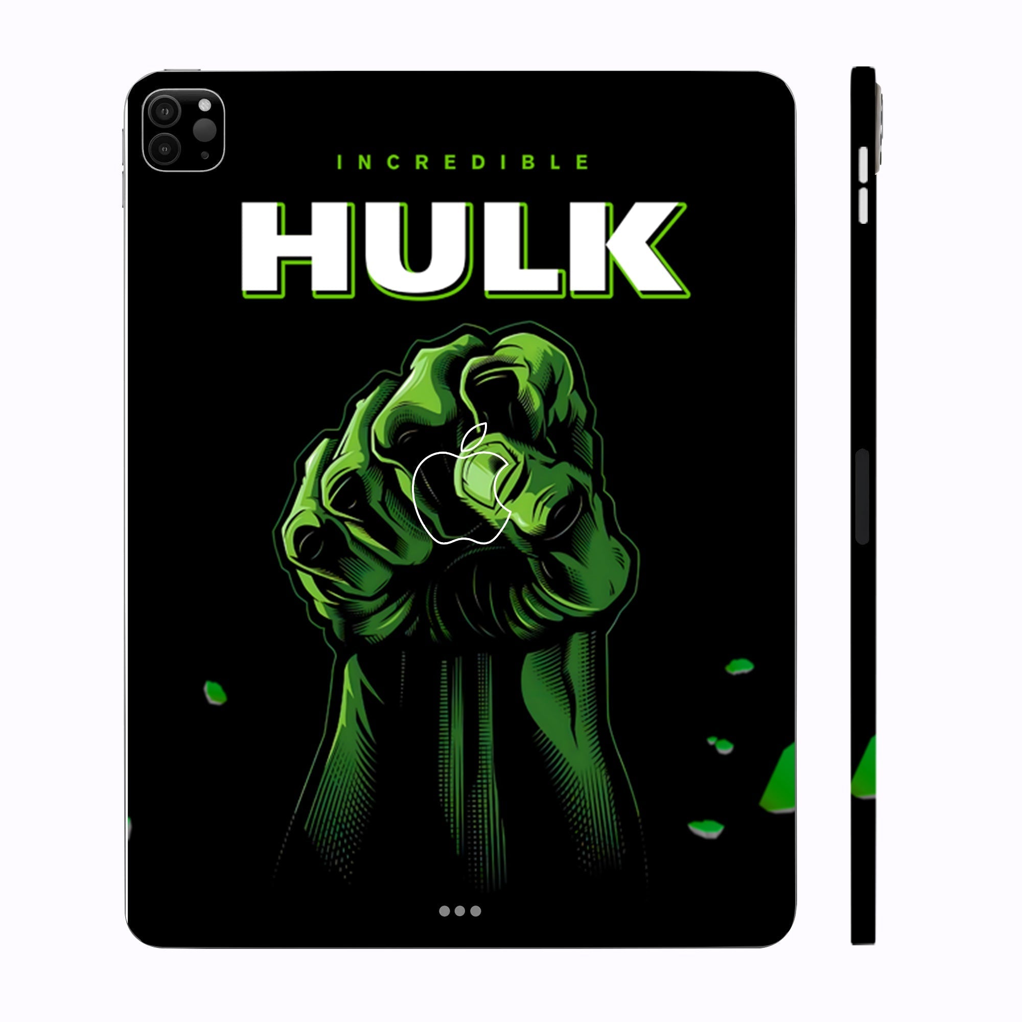 Apple iPad Pro 12.9 M1 2021 Incredible Hulk Fist Movies Tablet Skins