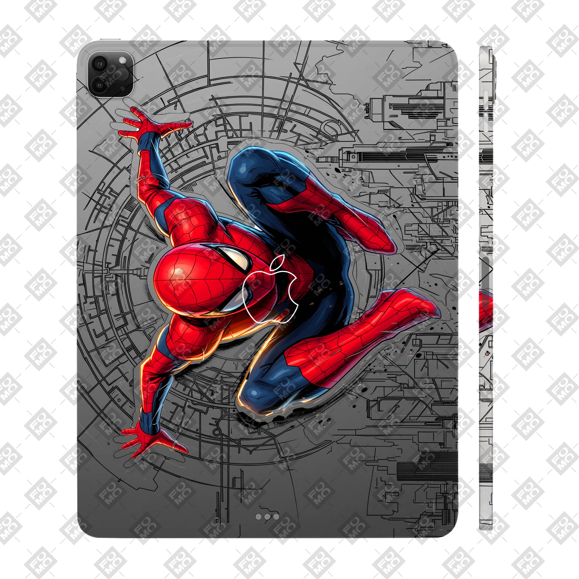 Apple iPad Pro 12.9 M2 2022 Transparent Web of Destiny Tablet Skin