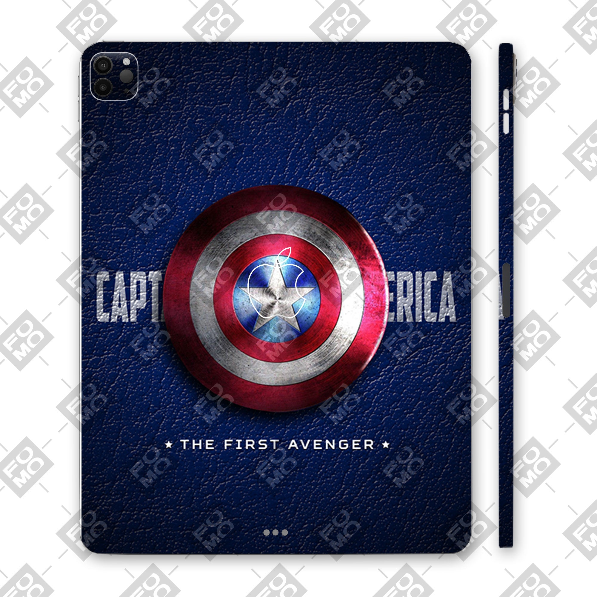 Apple iPad Pro 12.9 2020 Captain America Shield Movies Tablet Skins