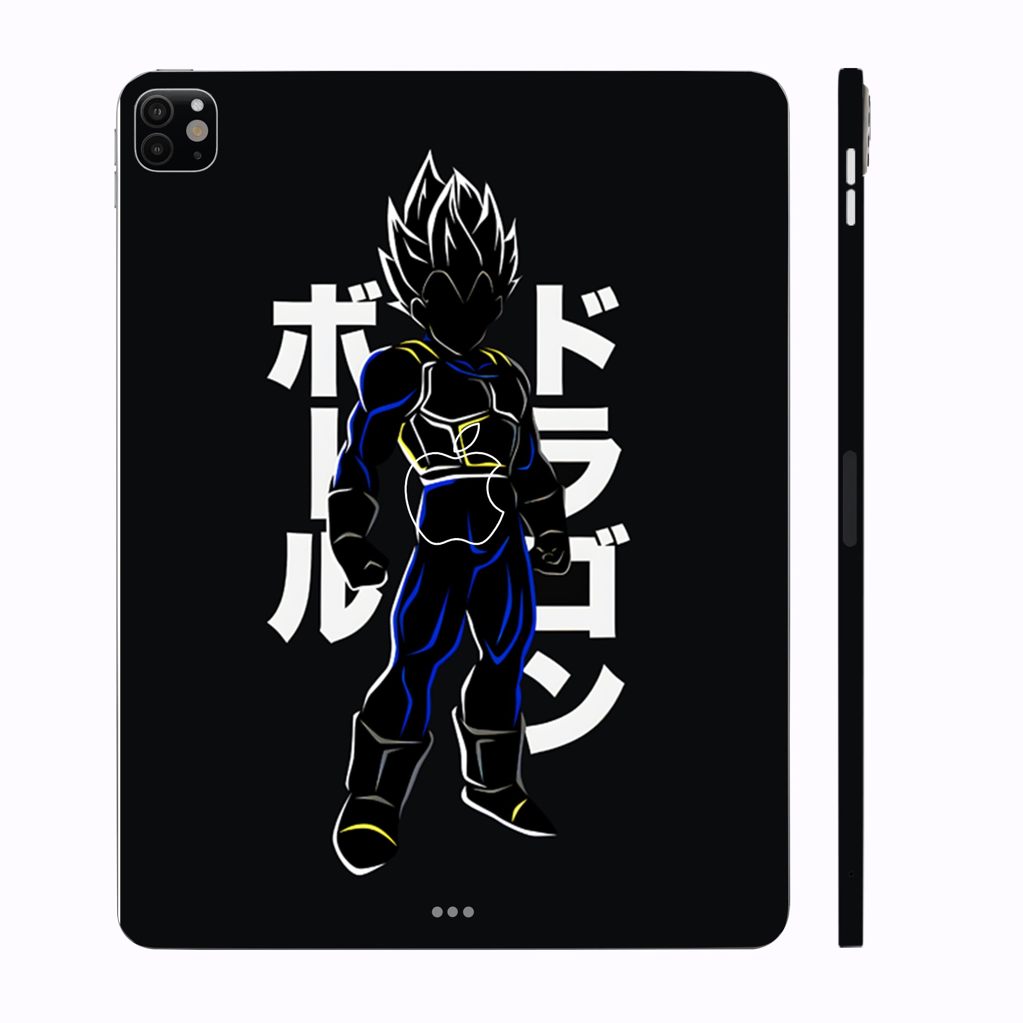 Apple iPad Pro 13 M4 2024 Dragon Ball Z Vegeta Anime Tablet Skins