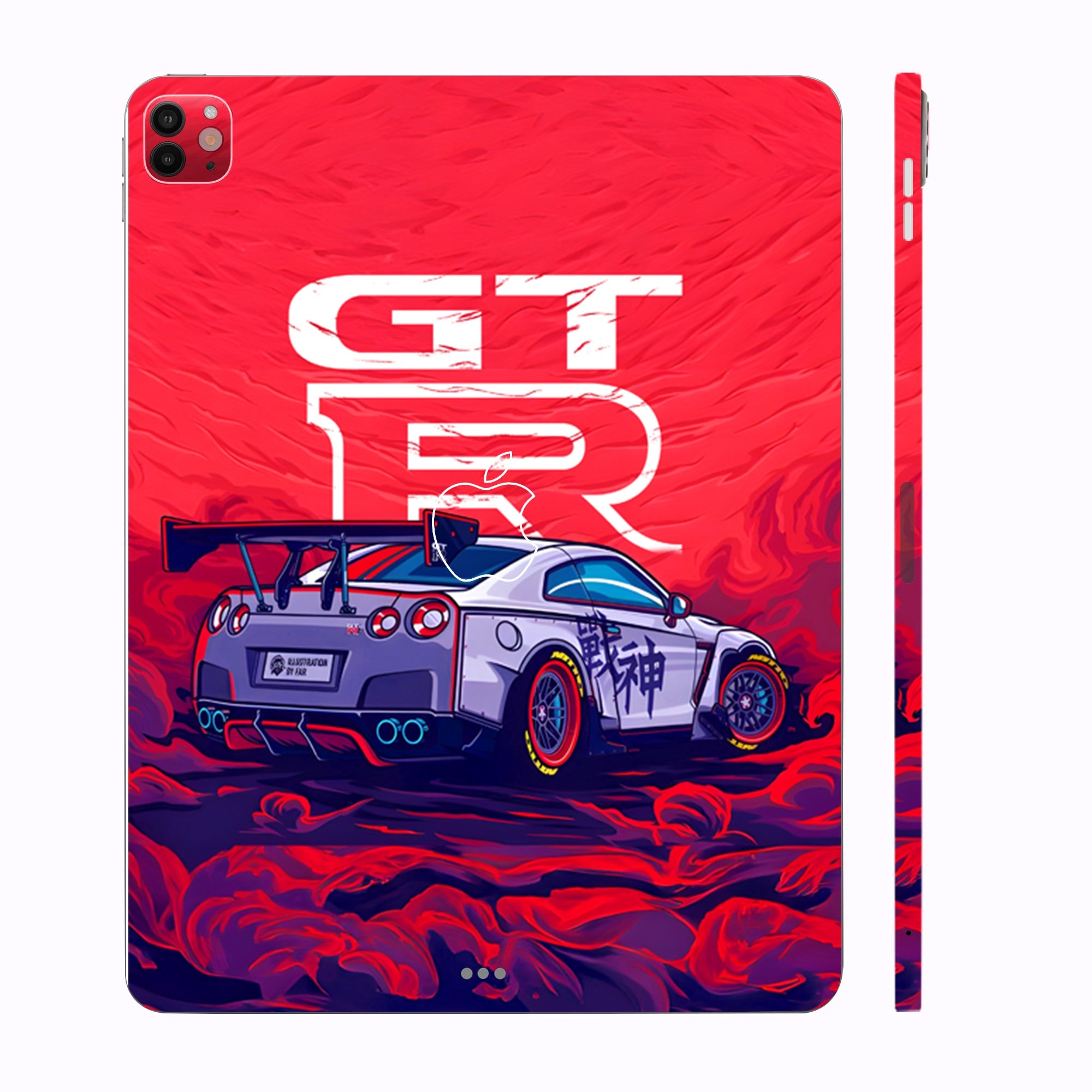 Apple iPad Pro 13 M4 2024 Nissan GTR Racing Edition Cars & Bikes Tablet Skins