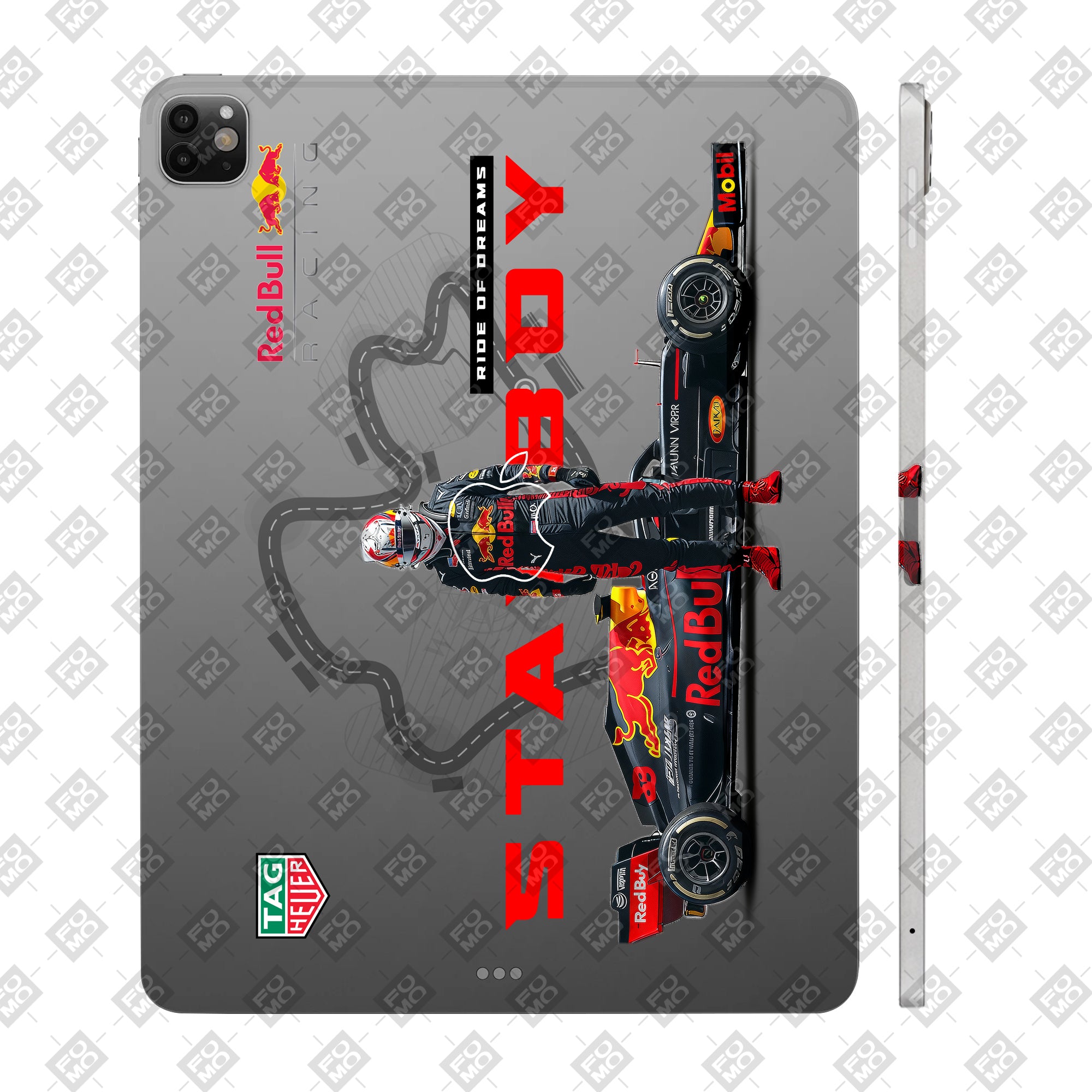 Apple iPad Pro 13 M4 2024 Transparent Starboy Racer Tablet Skin