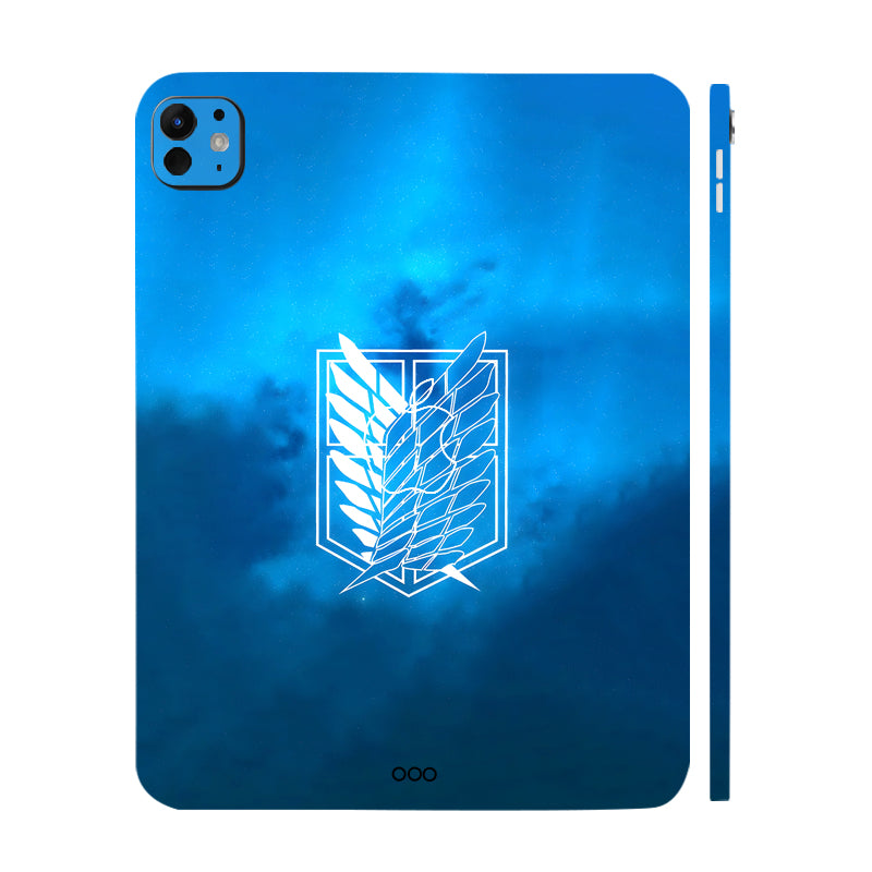 Apple iPad Pro 13 M5 2025 Scouting Legion AOT Anime Tablet Skins